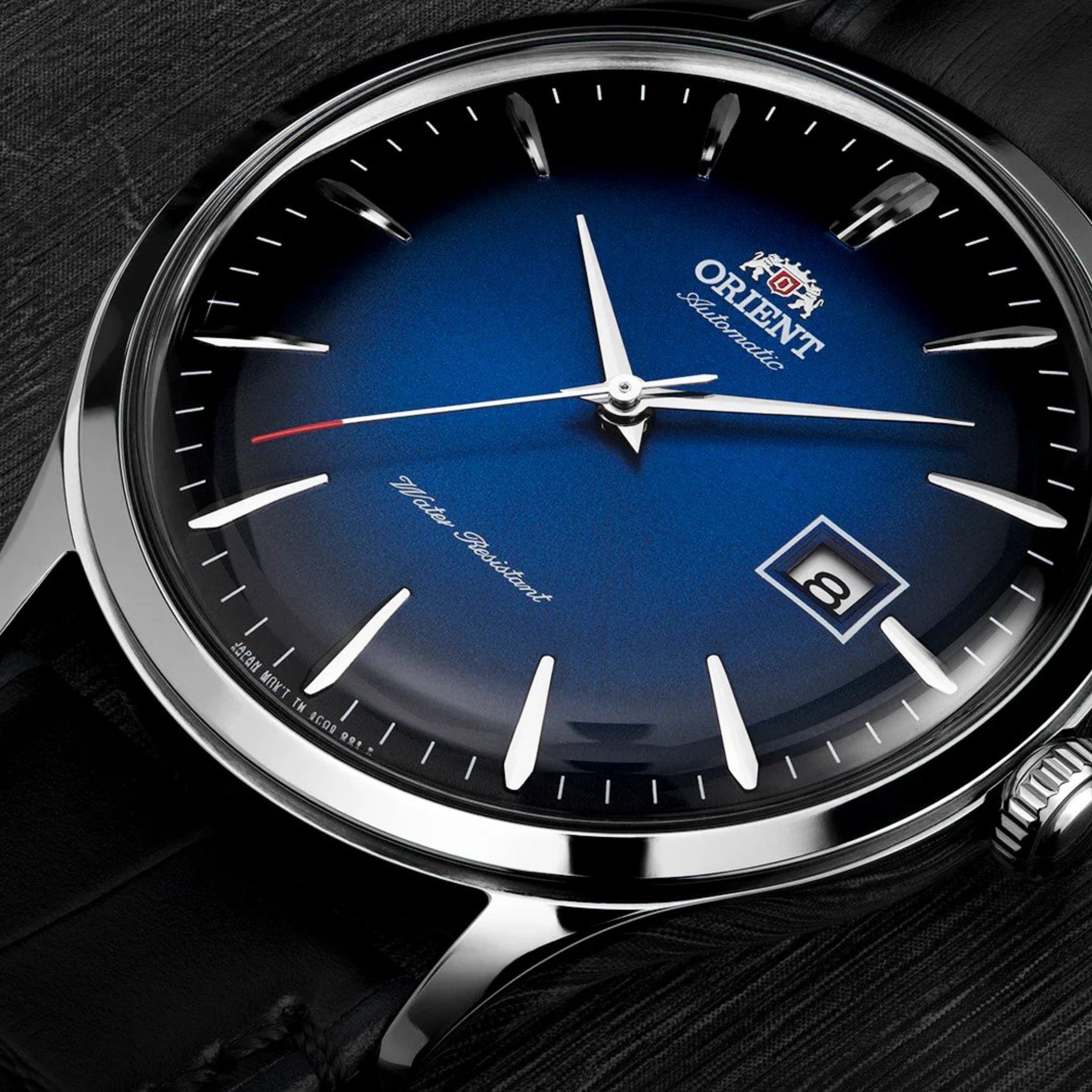 Montre Orient Bambino V4 TAC08004D0 Automatique Bleu Cuir