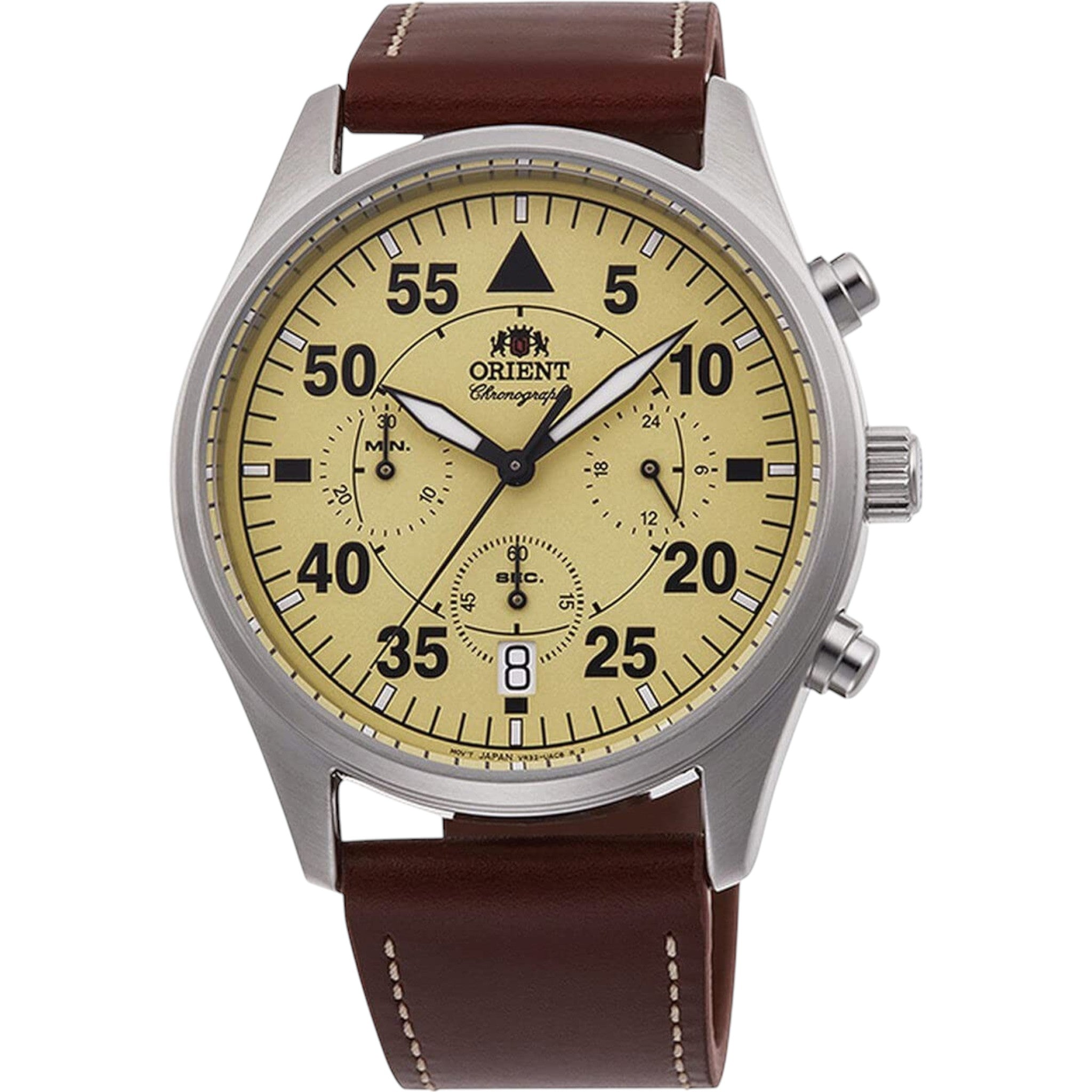 Orient Flight Chronograph Quarz RA-KV0503Y10B Uhr