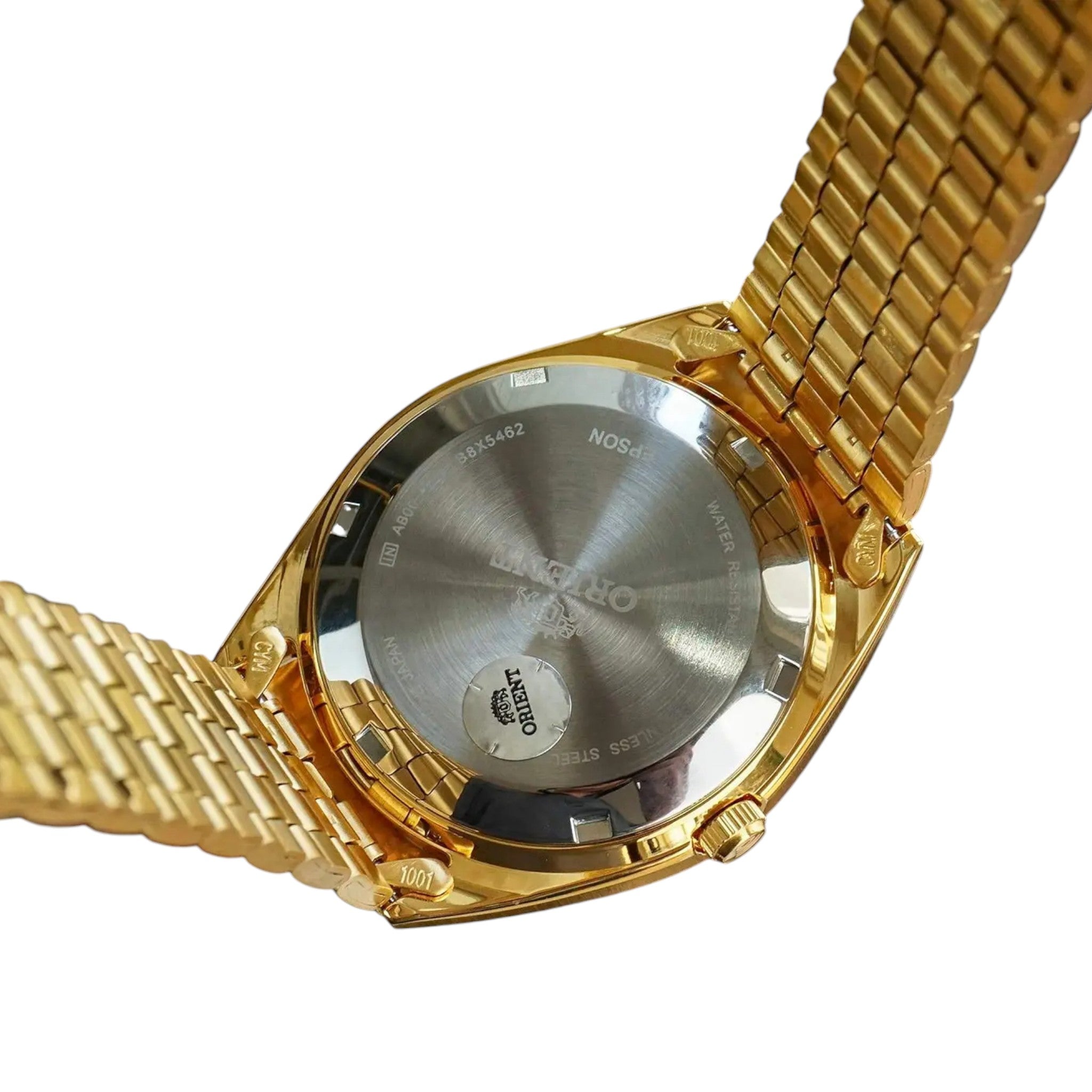 Orient 3 Star FAB00001P9 Automatic Gold Grey Watch