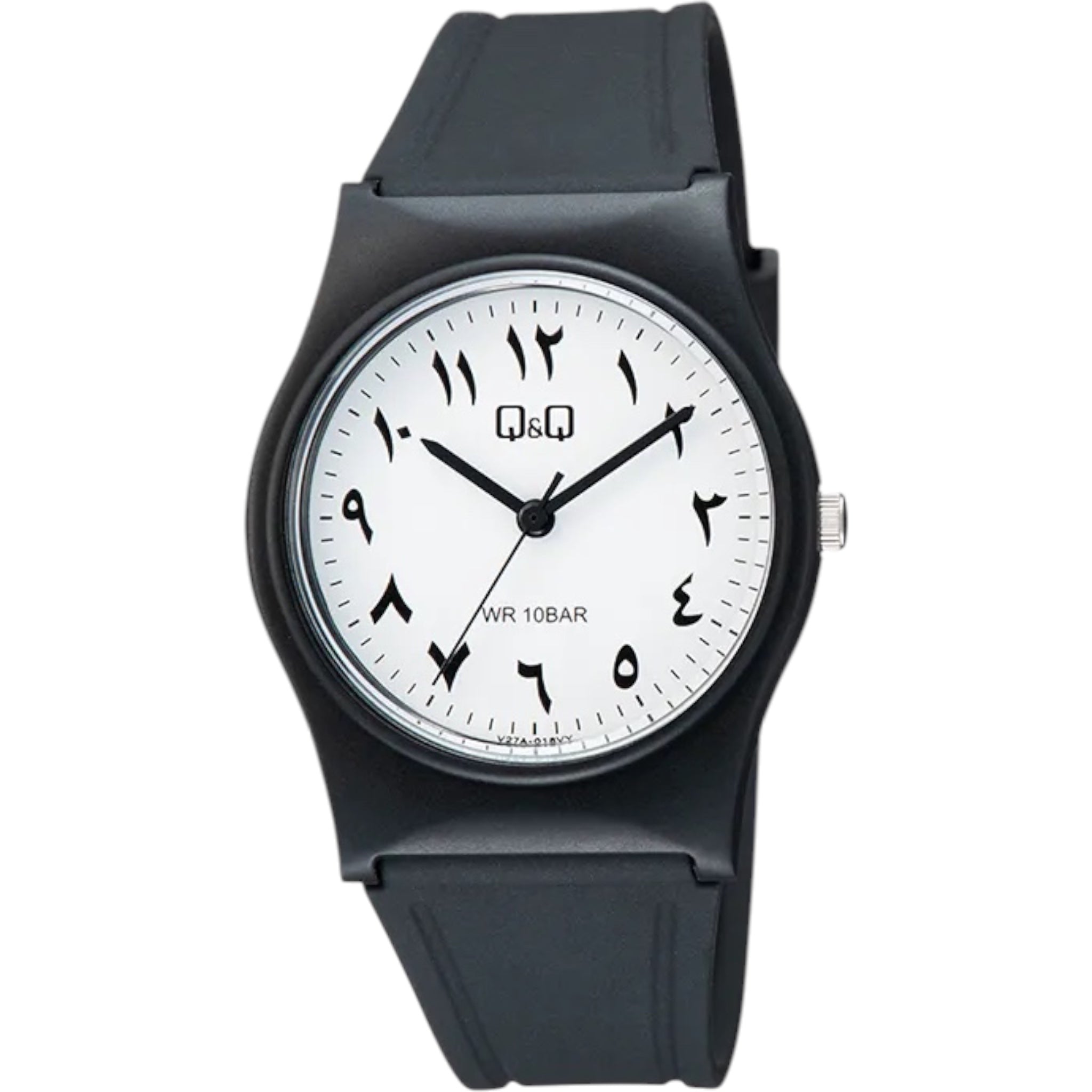 Q&Q Arabic Dial V27A-018VY Men's White Watch