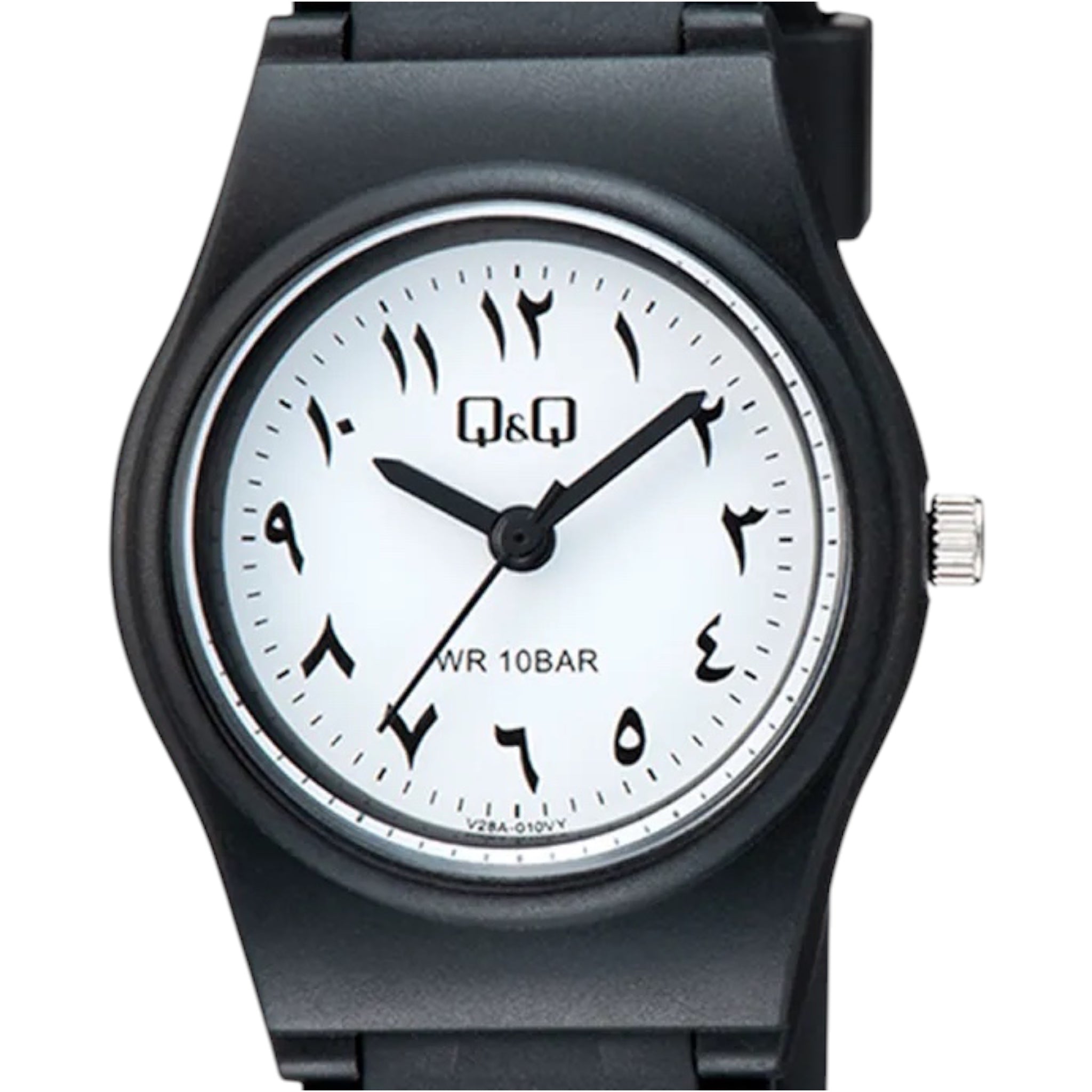 Q&Q Arabic Dial V28A-010VY Women's White Watch