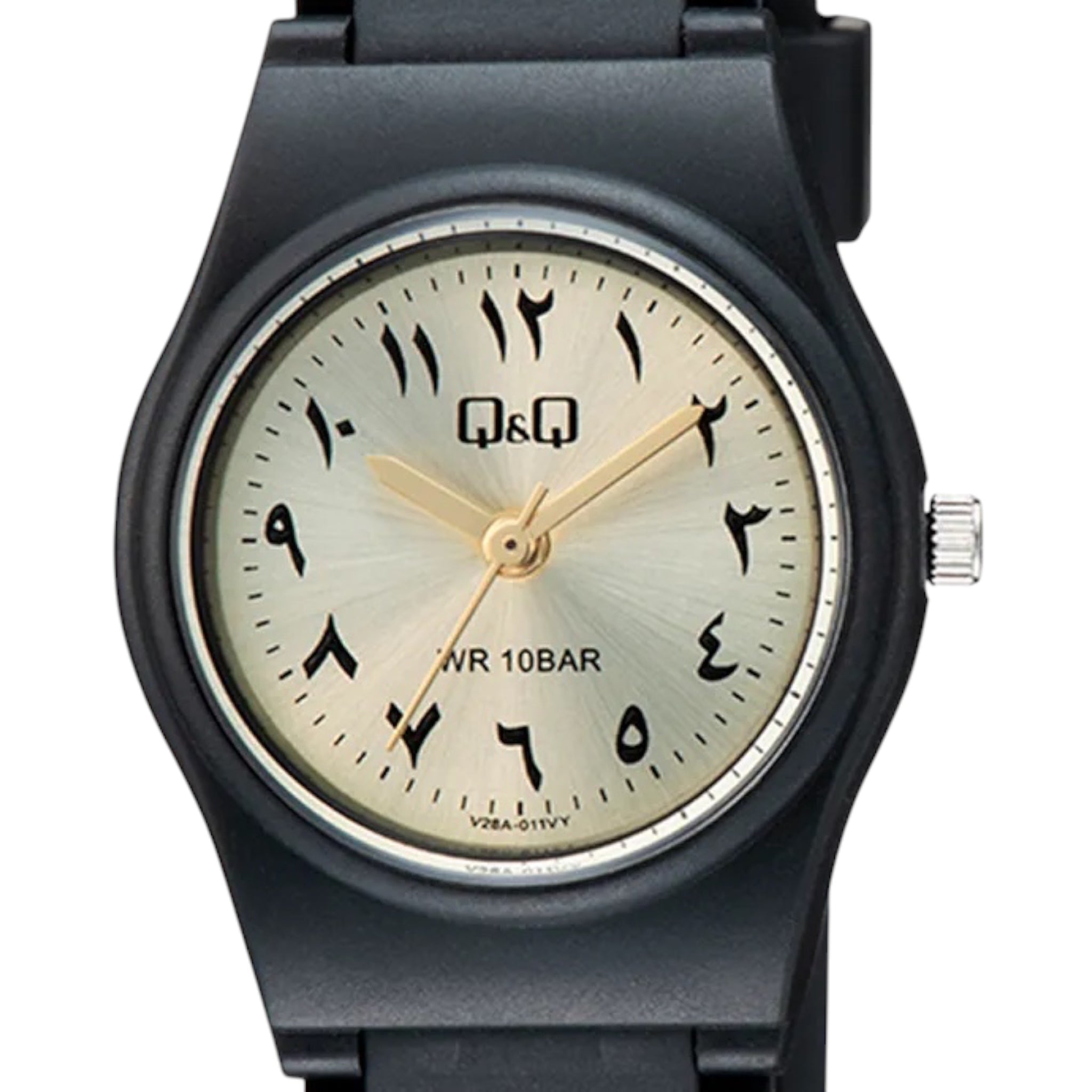 Q&Q Arabic Dial V28A-011VY Women's Gold Watch
