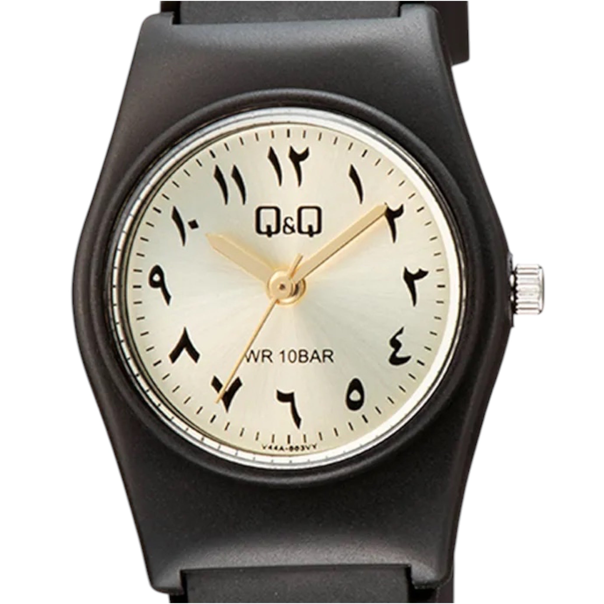 Q&Q Arabic Dial V44A-003VY Women's Gold Watch