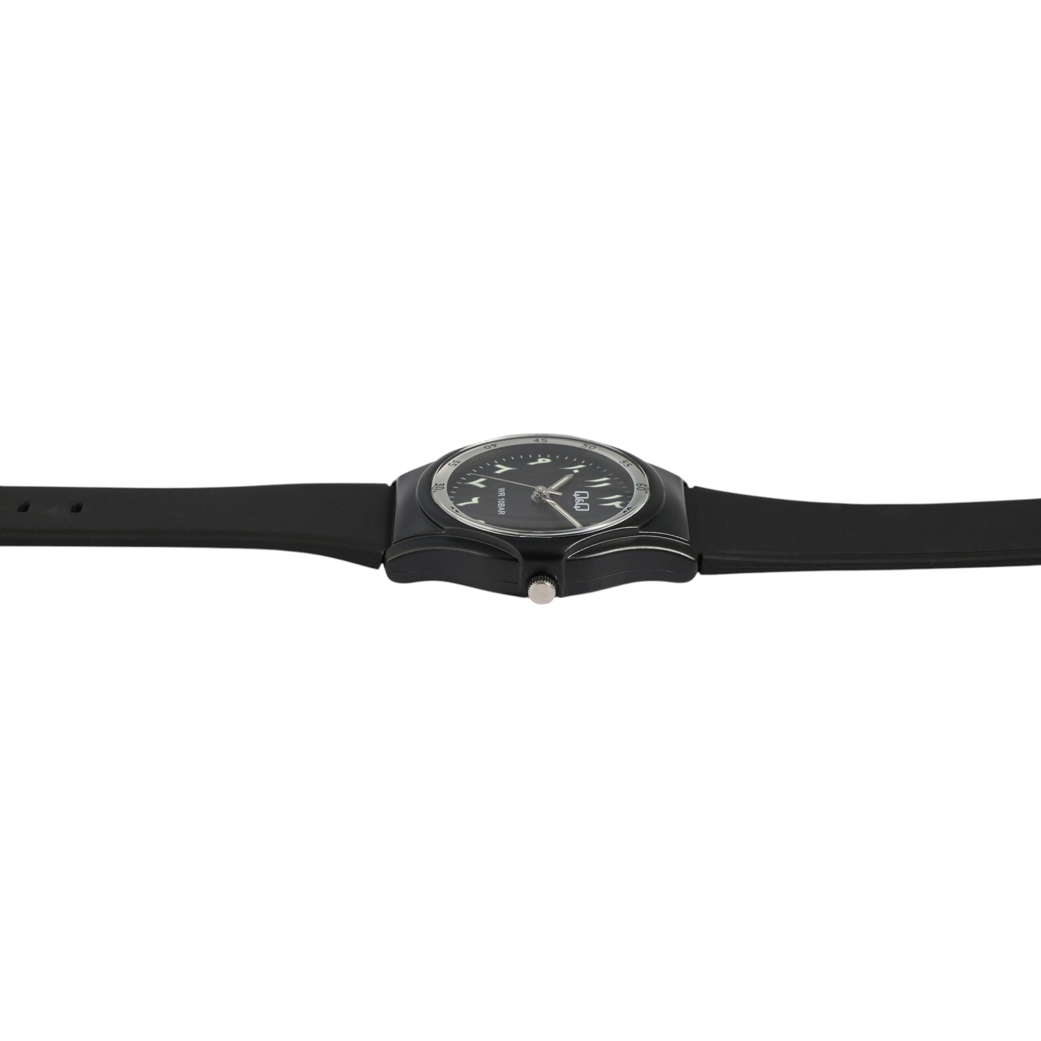 Q&Q Arabic Dial V45A-001VY Men's Black Watch
