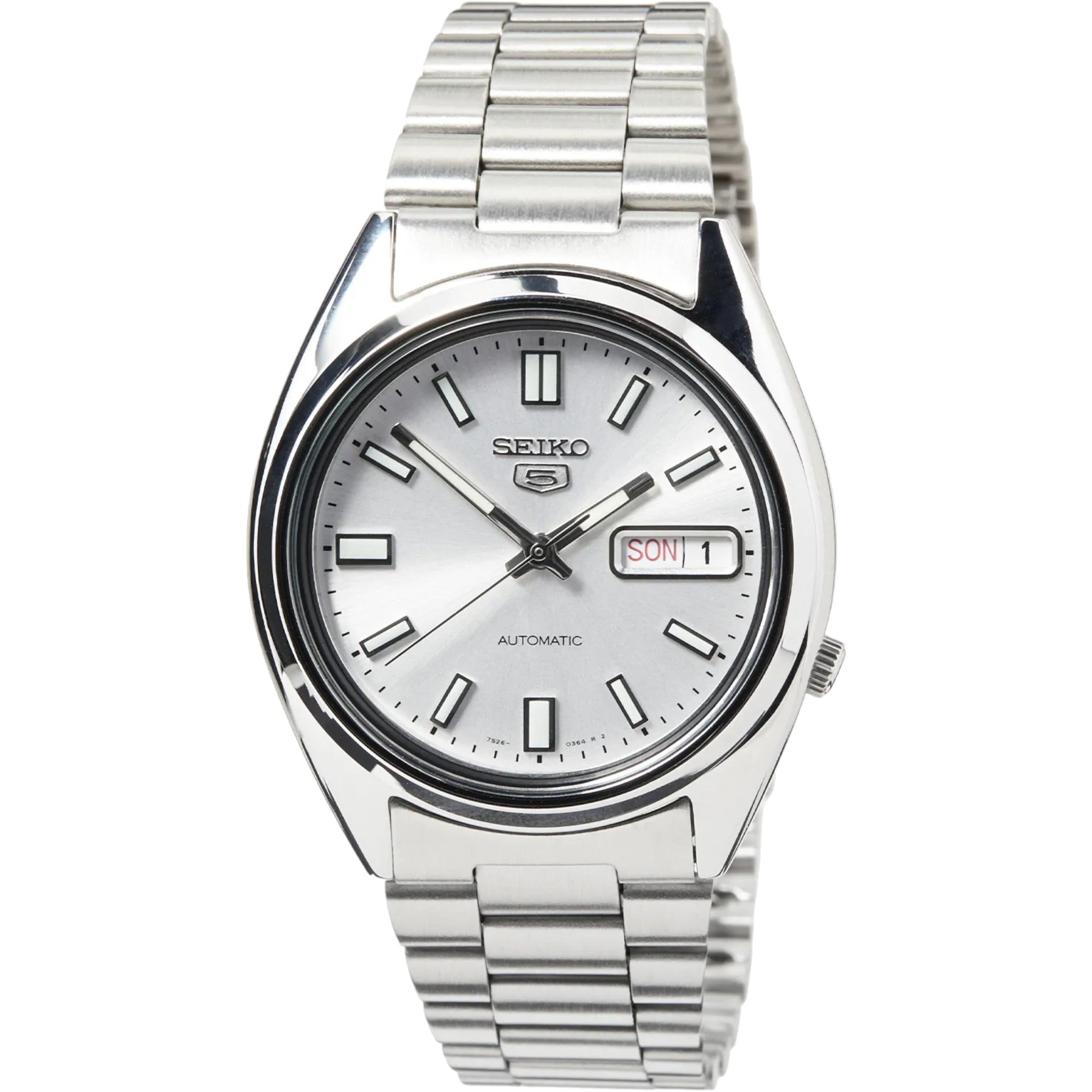 Seiko 5 SNXS73K1 Silberne Automatikuhr