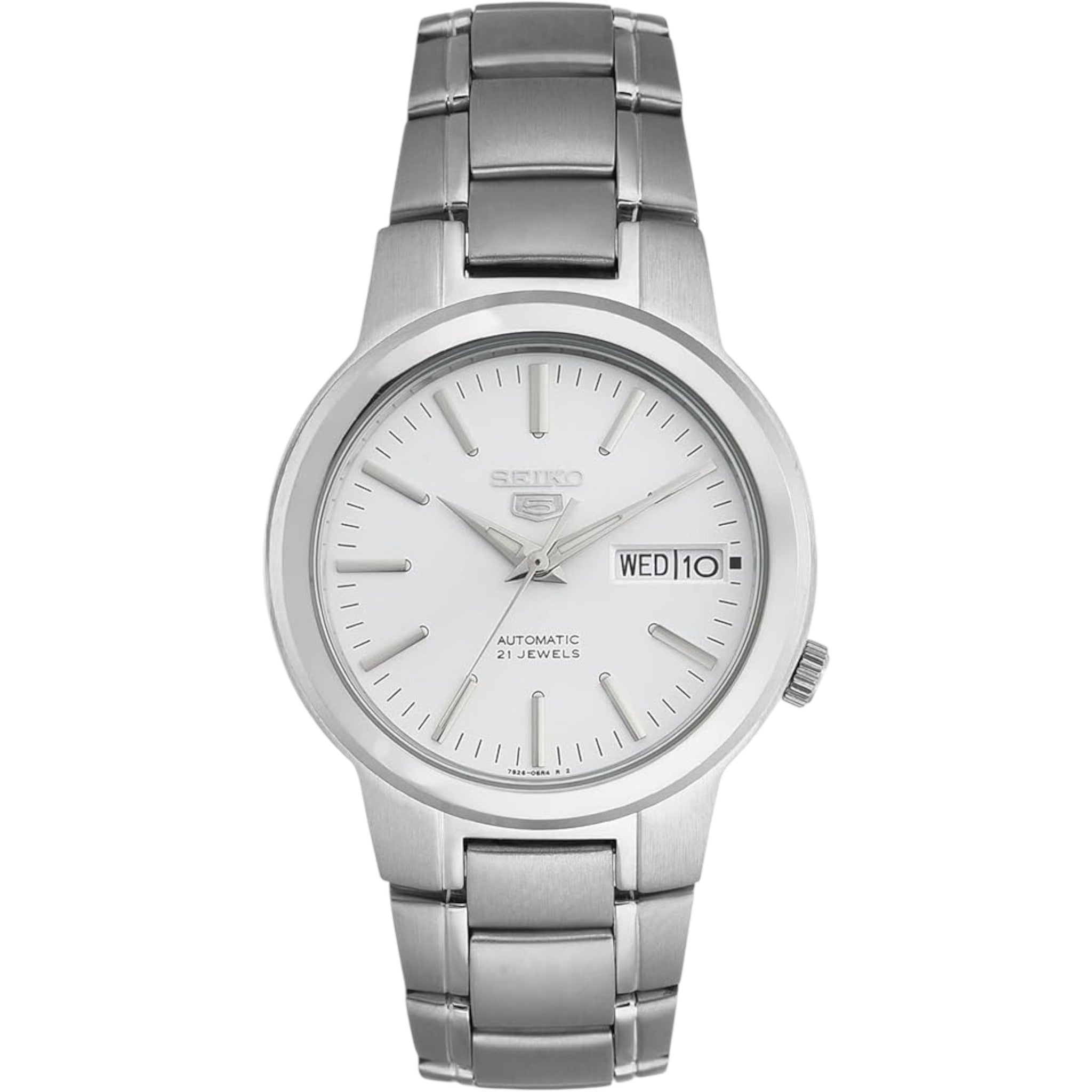 Seiko 5 SNKA01K1 Herren-Automatikuhr in Silber