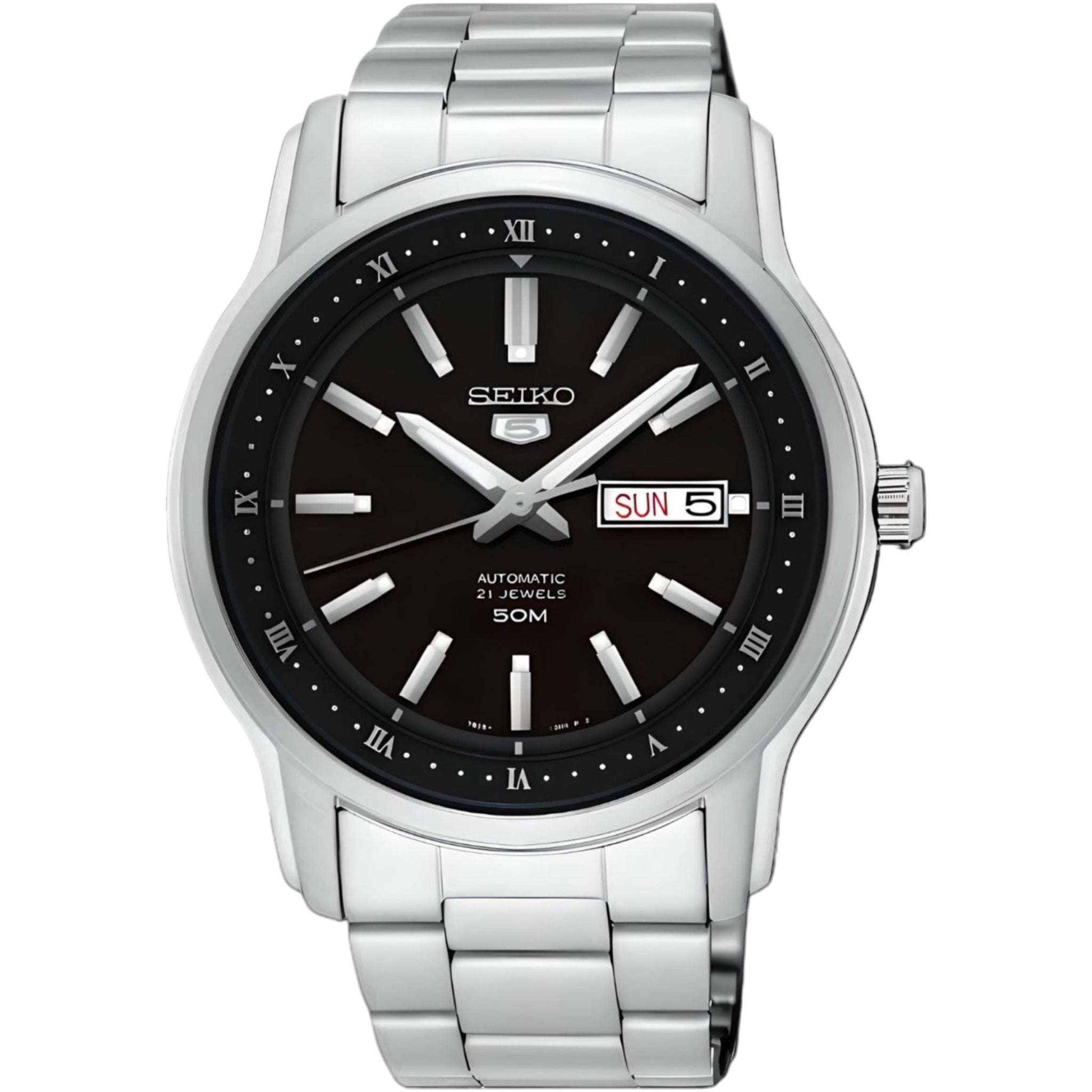 Seiko 5 SNKP11K1 Men's Automatic Black Watch