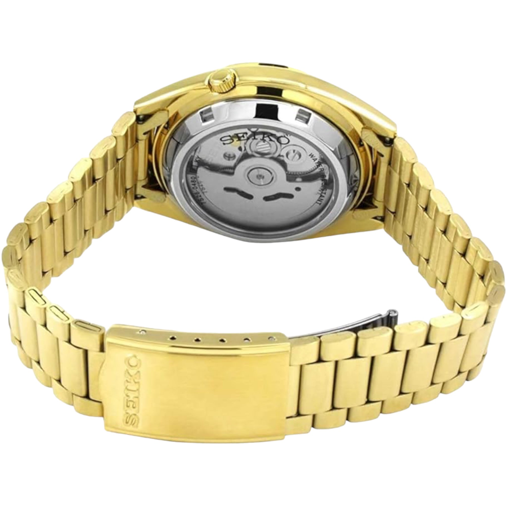 Seiko 5 SNXS80K1 Gold Automatic Watch