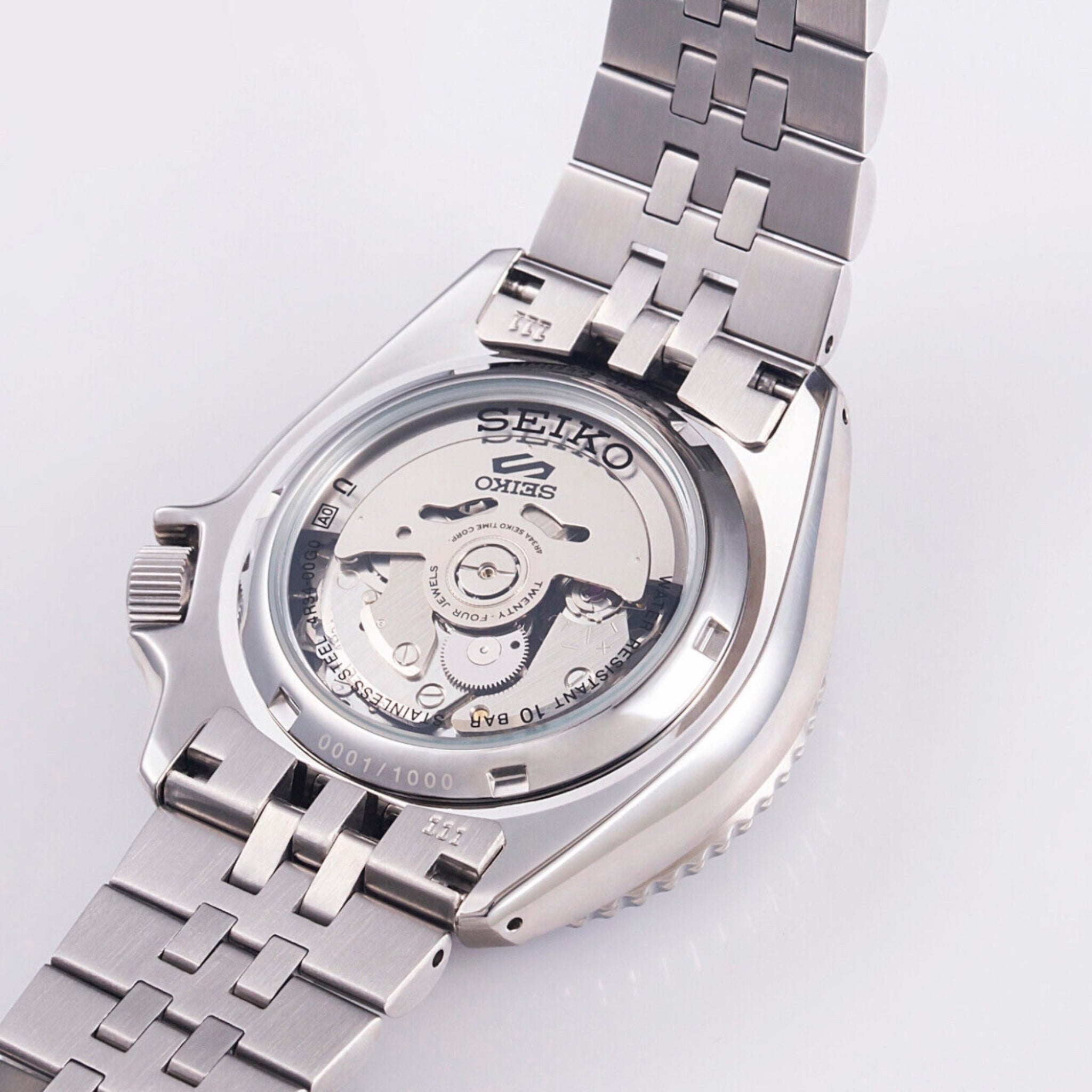 Seiko 5 Sports GMT SSK029K1 Herren-Automatikuhr in limitierter Auflage, eisblau