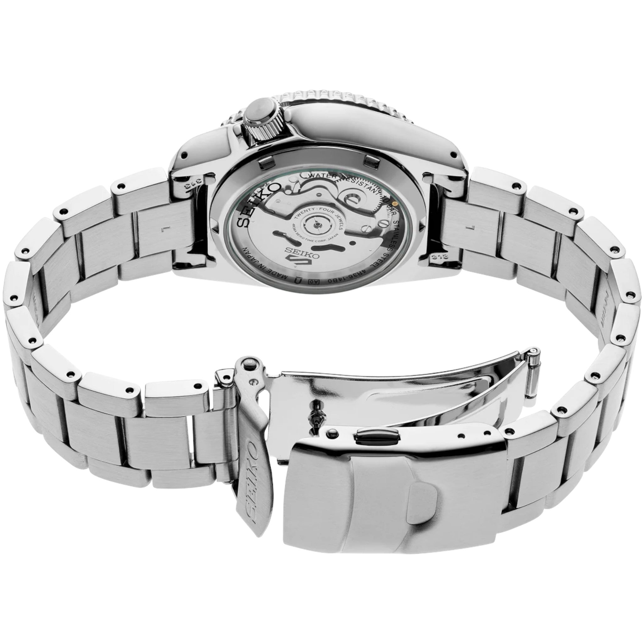 Seiko 5 Sports SRPK35K1 Automatic Orange Watch