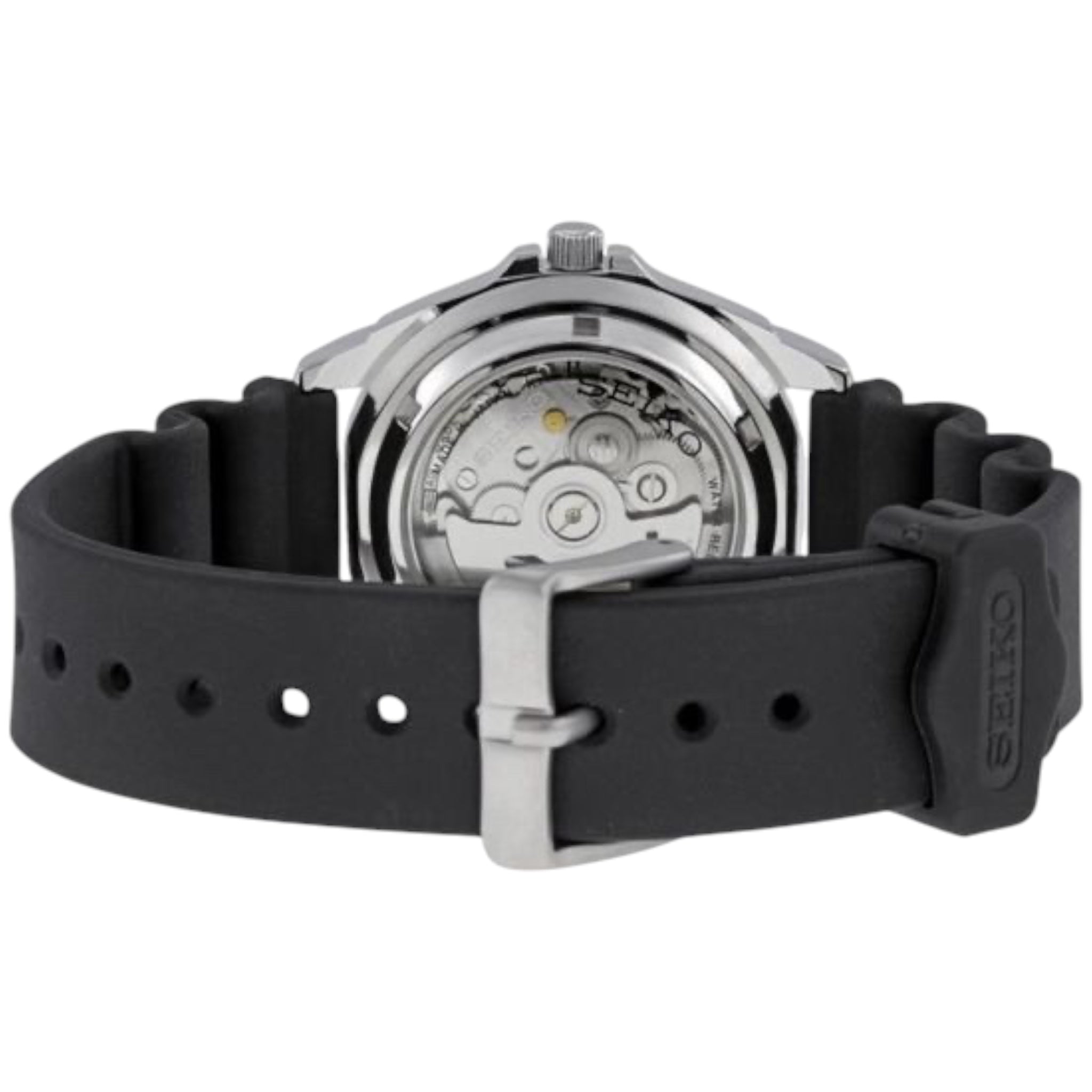 Montre Automatique Seiko 5 Sports SNZB33J2 Bracelet Caoutchouc Noir