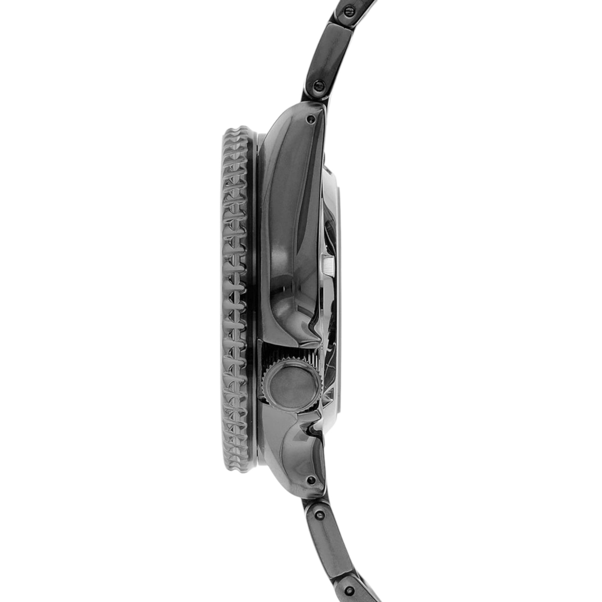 Seiko 5 Sports SRPD65K1 Herren-Automatikuhr mit schwarz-grauem Stahlarmband
