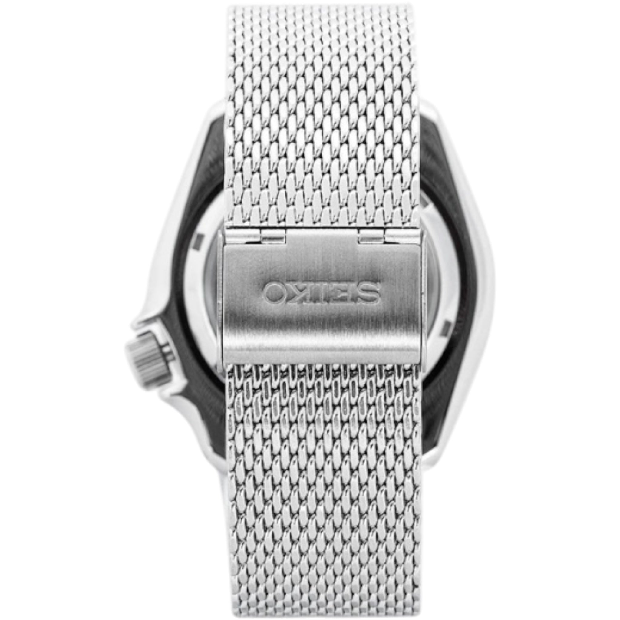 Montre Automatique Homme Seiko 5 Sports SRPD69K1 Suits Rouge Bracelet Maille Acier