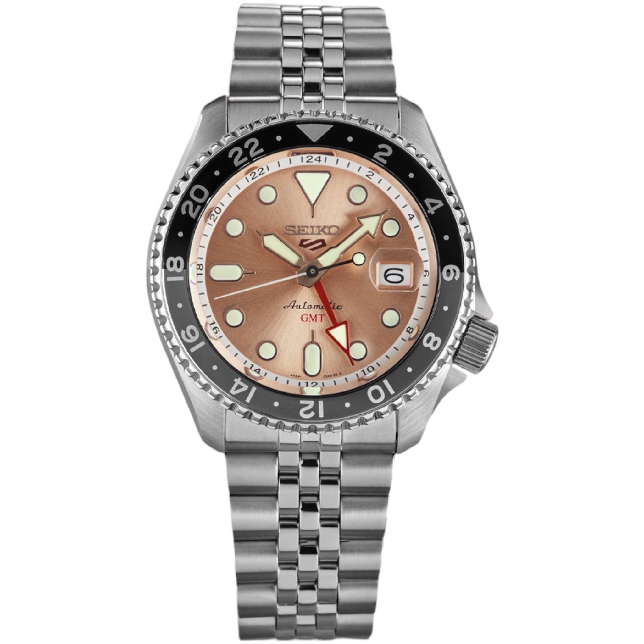 Seiko 5 Sports GMT SSK043K1 Limited Edition Automatik-Herrenuhr im Slamdunk-Stil