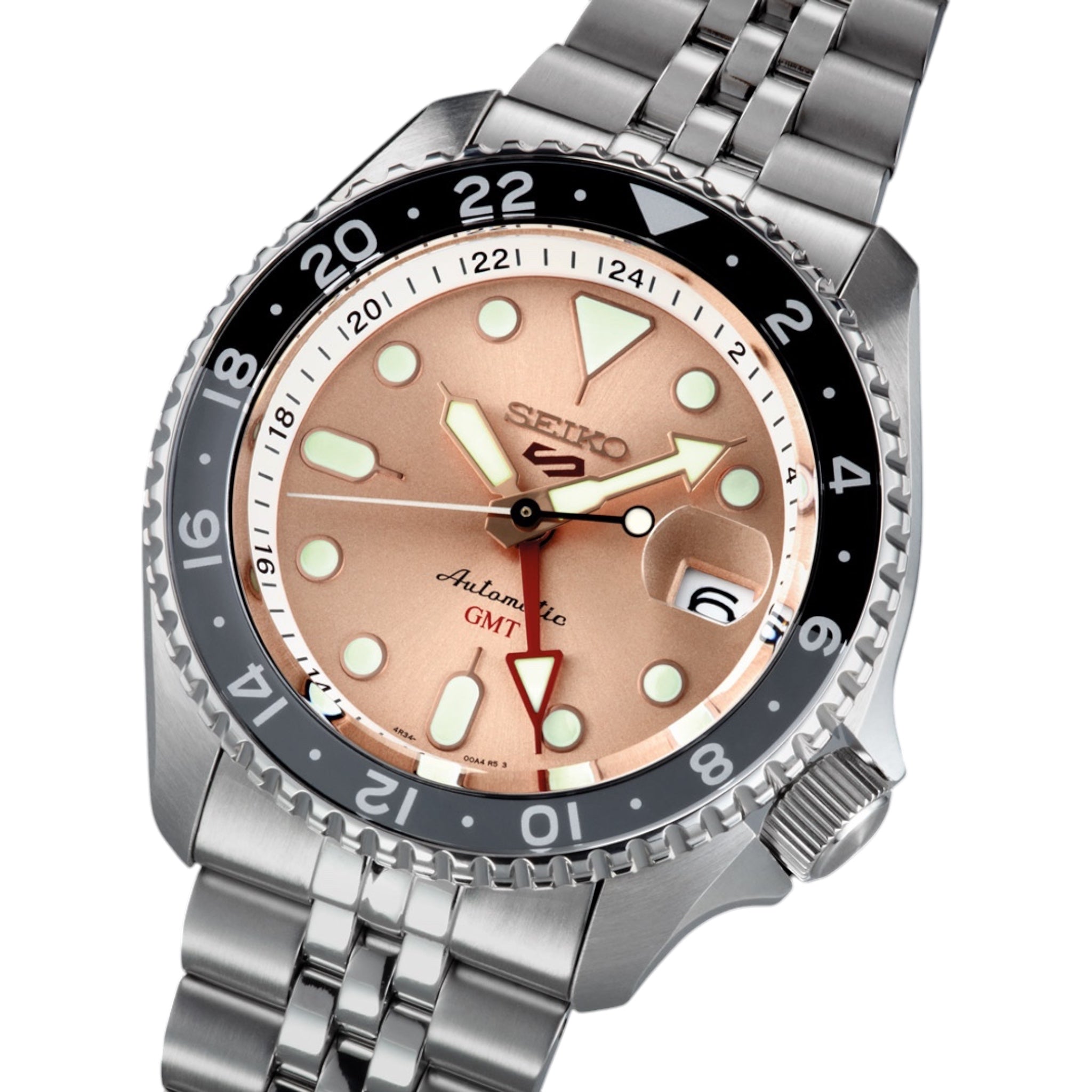Seiko 5 Sports GMT SSK043K1 Limited Edition Automatik-Herrenuhr im Slamdunk-Stil