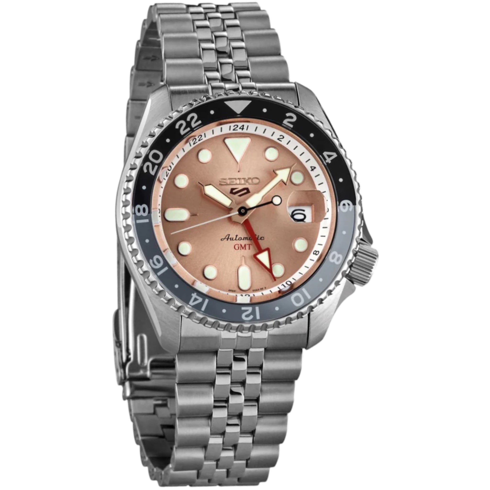 Seiko 5 Sports GMT SSK043K1 Limited Edition Automatik-Herrenuhr im Slamdunk-Stil