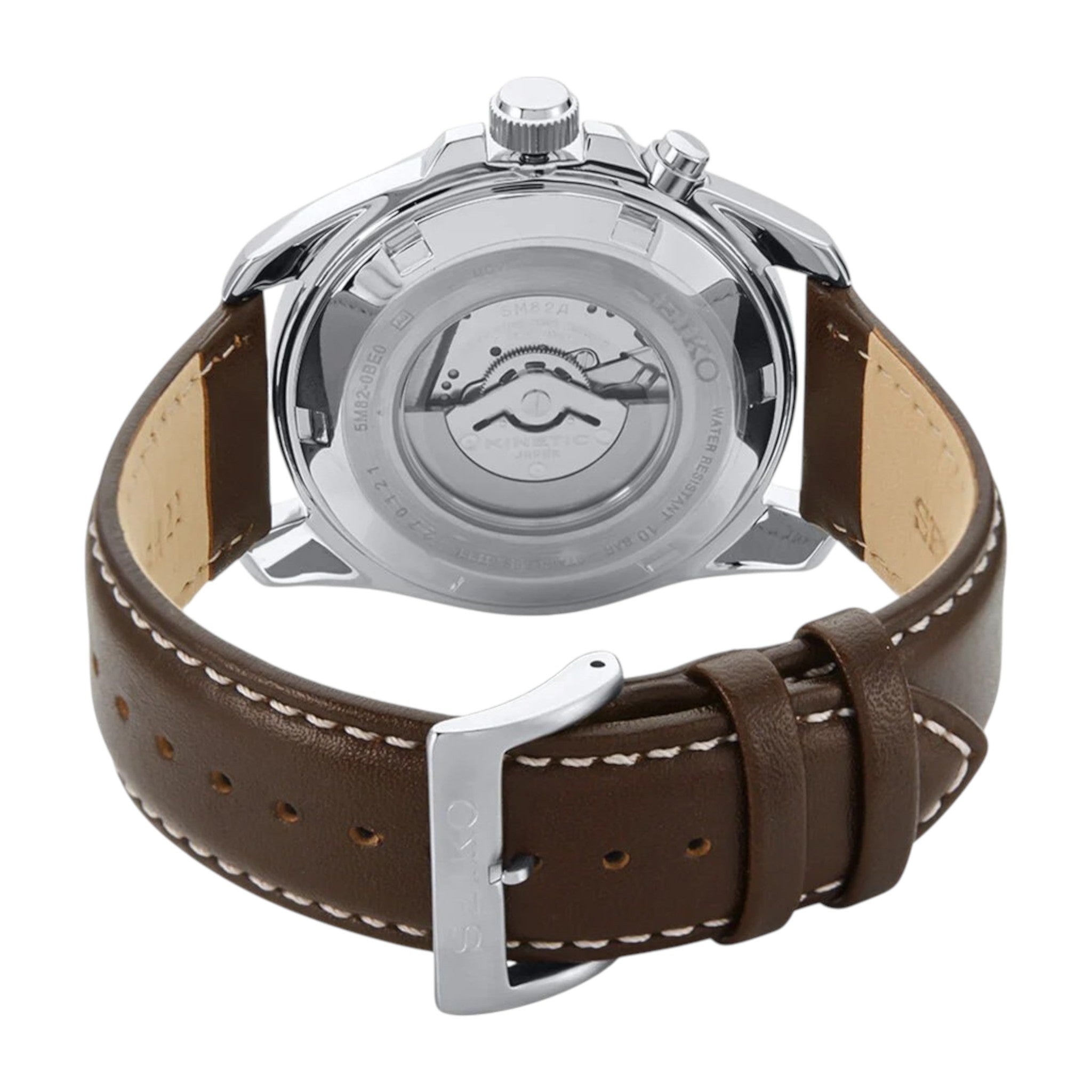 Montre Seiko Sports Kinetic Homme SKA791P1 Vert