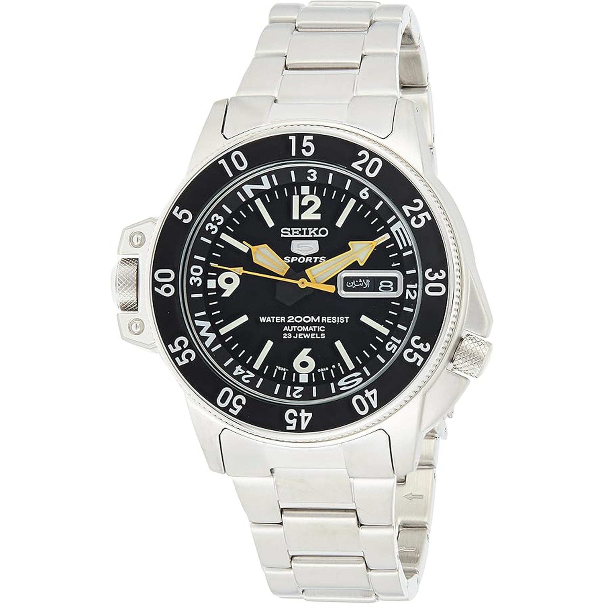 Seiko 5 Sports Automatik-Herrenuhr SKZ211K1 Schwarz