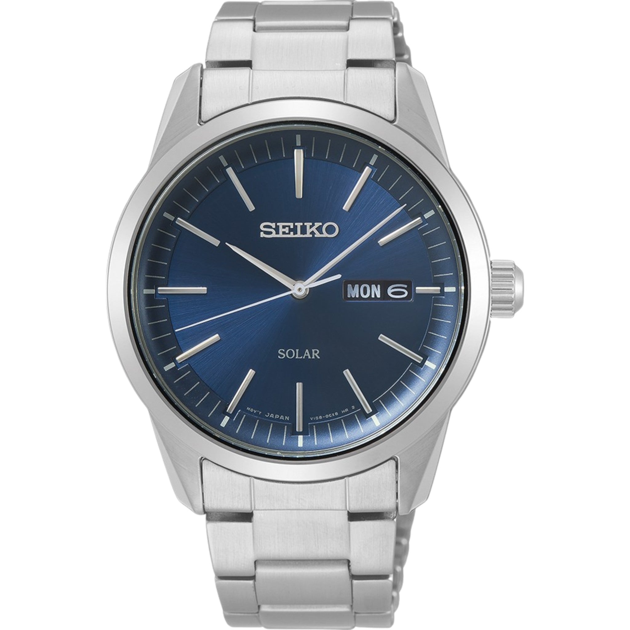 Seiko Solar Men's Watch SNE525P1 Blue