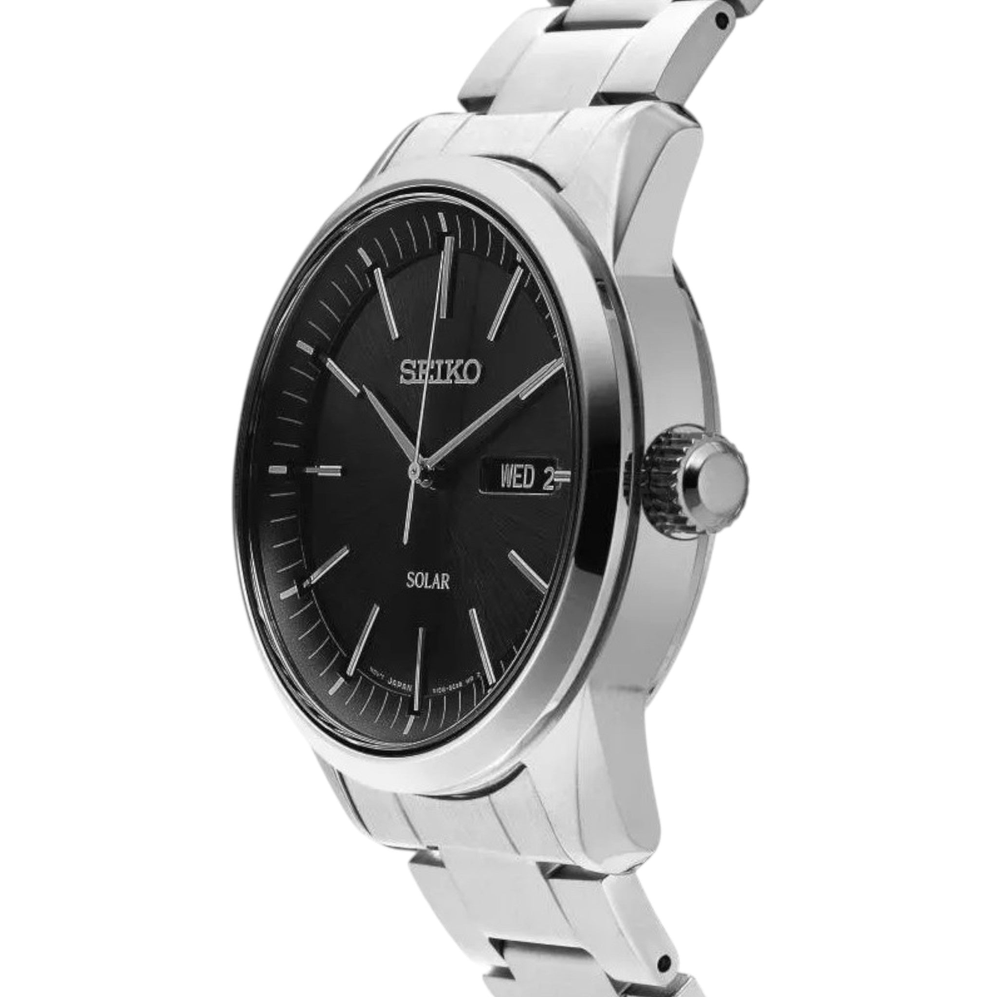 Montre Seiko Solar Homme SNE527P1 Noir