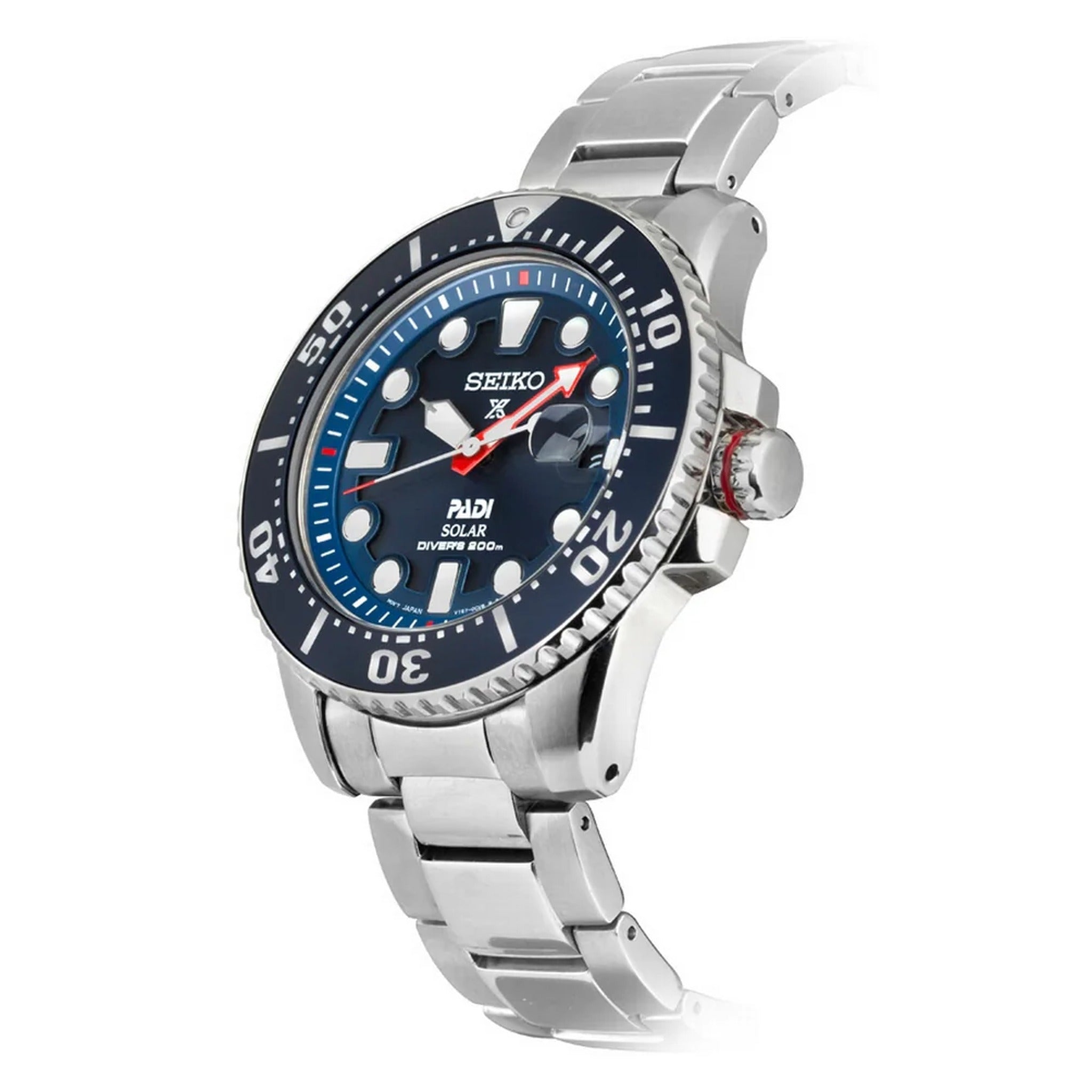 Seiko Men's Prospex PADI Solar SNE549P1 Blue Watch