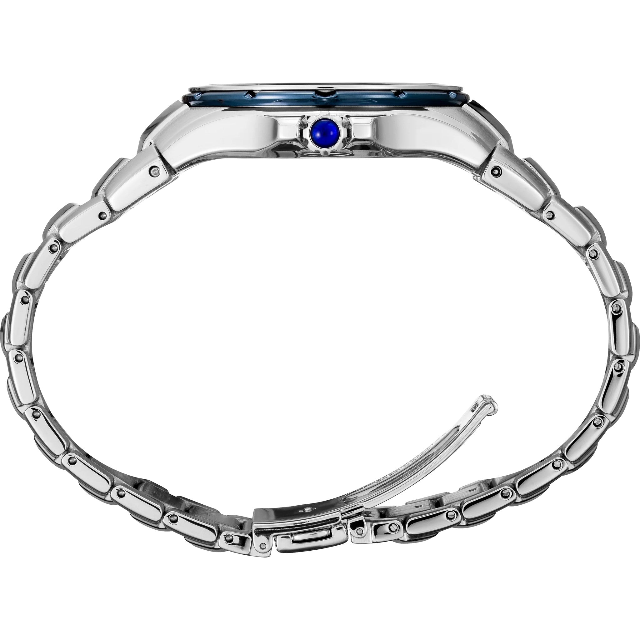 Seiko Coutura Men's Watch SNE565 Solar Silver Blue