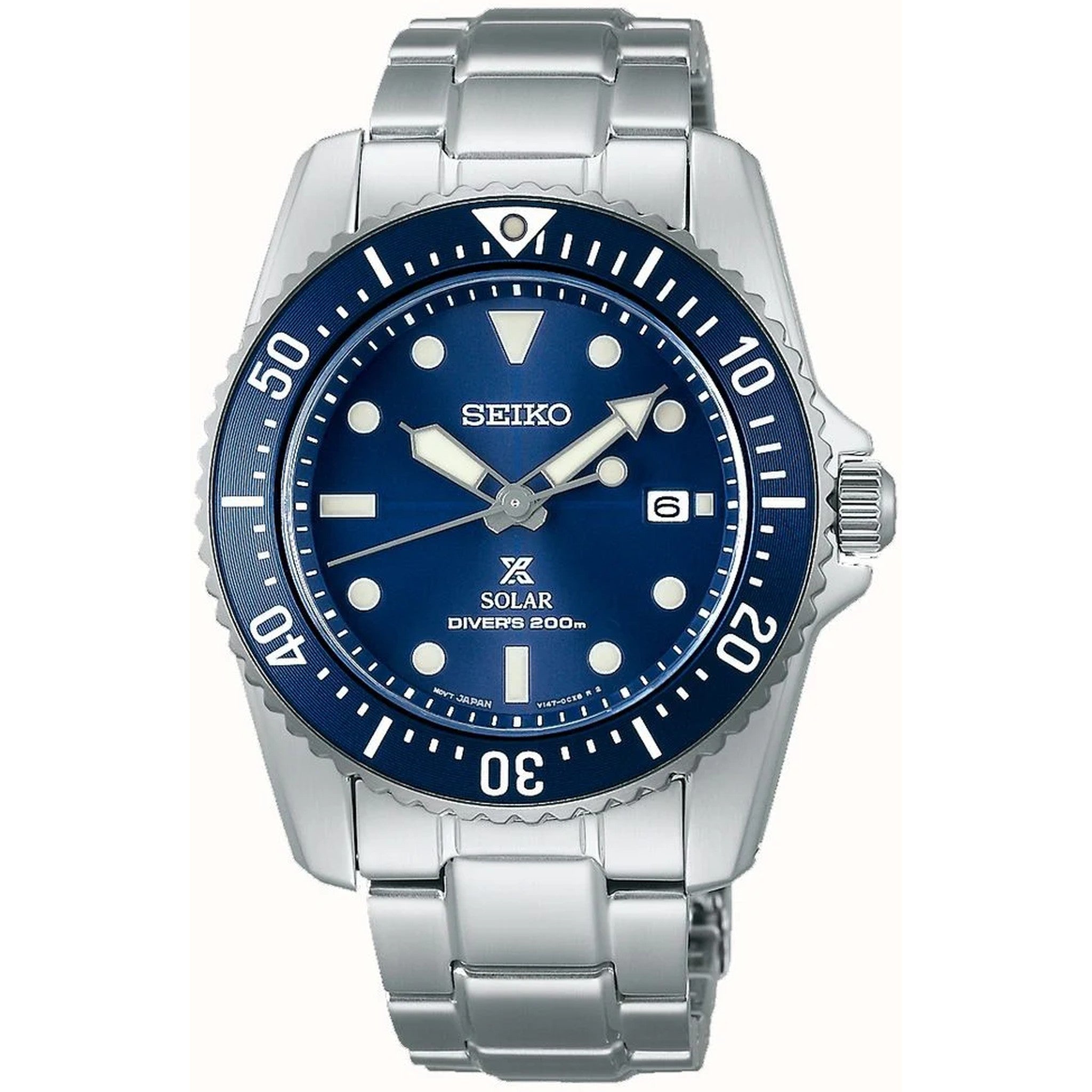 Seiko Men's Watch Prospex Solar SNE585P1 Blue