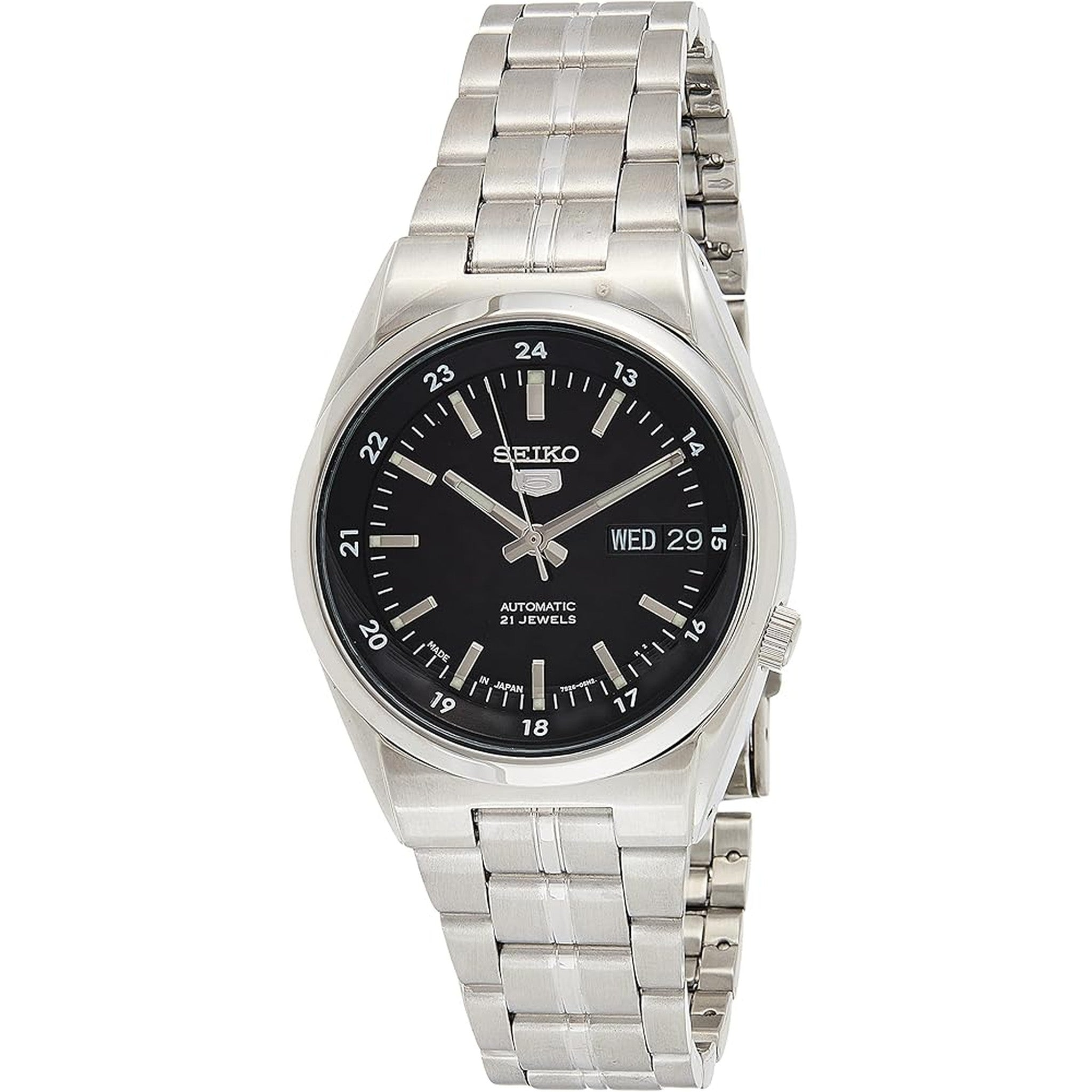 Montre Seiko 5 Homme Automatique SNK567J1 Noir
