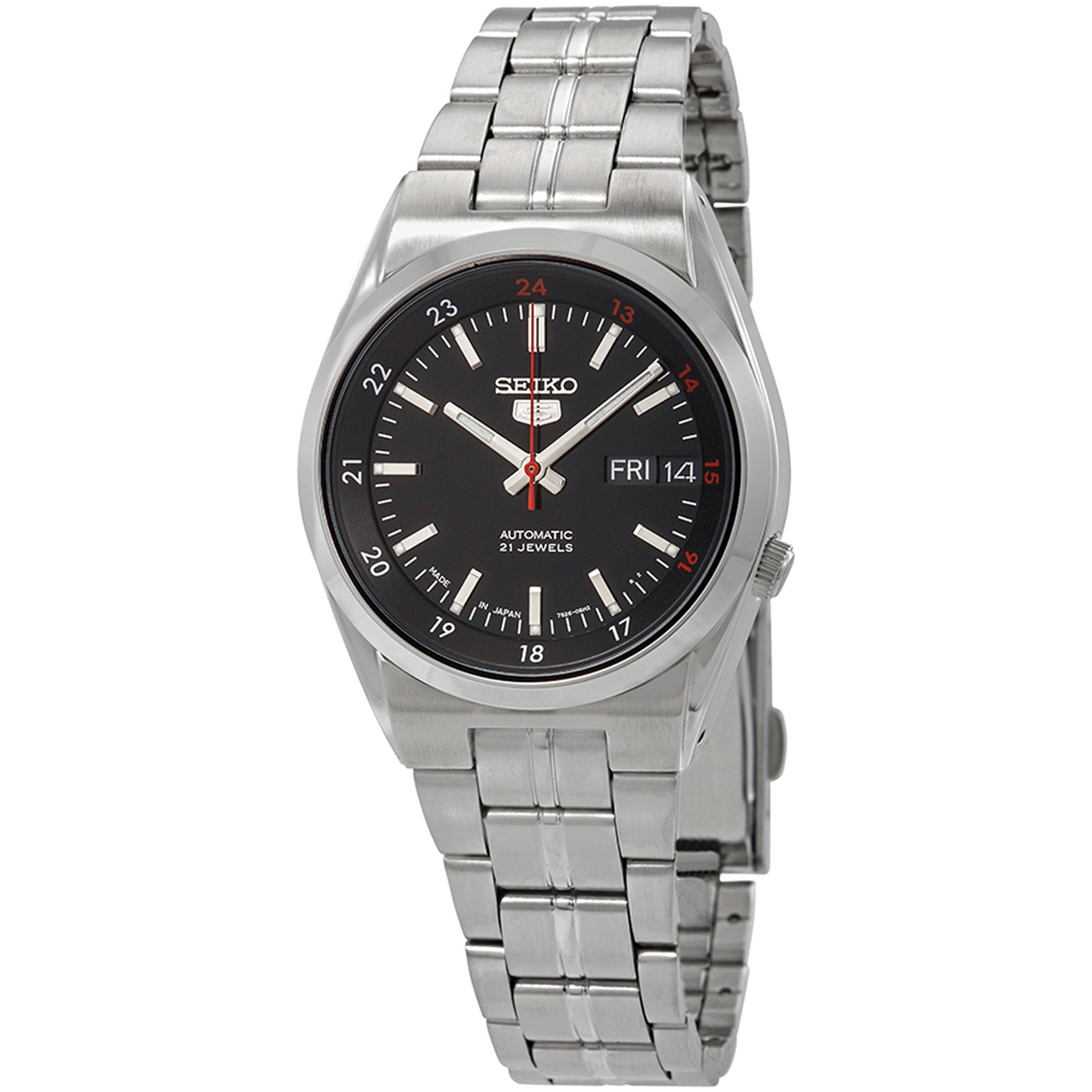 Montre Seiko 5 Homme Automatique SNK571J1 Noir
