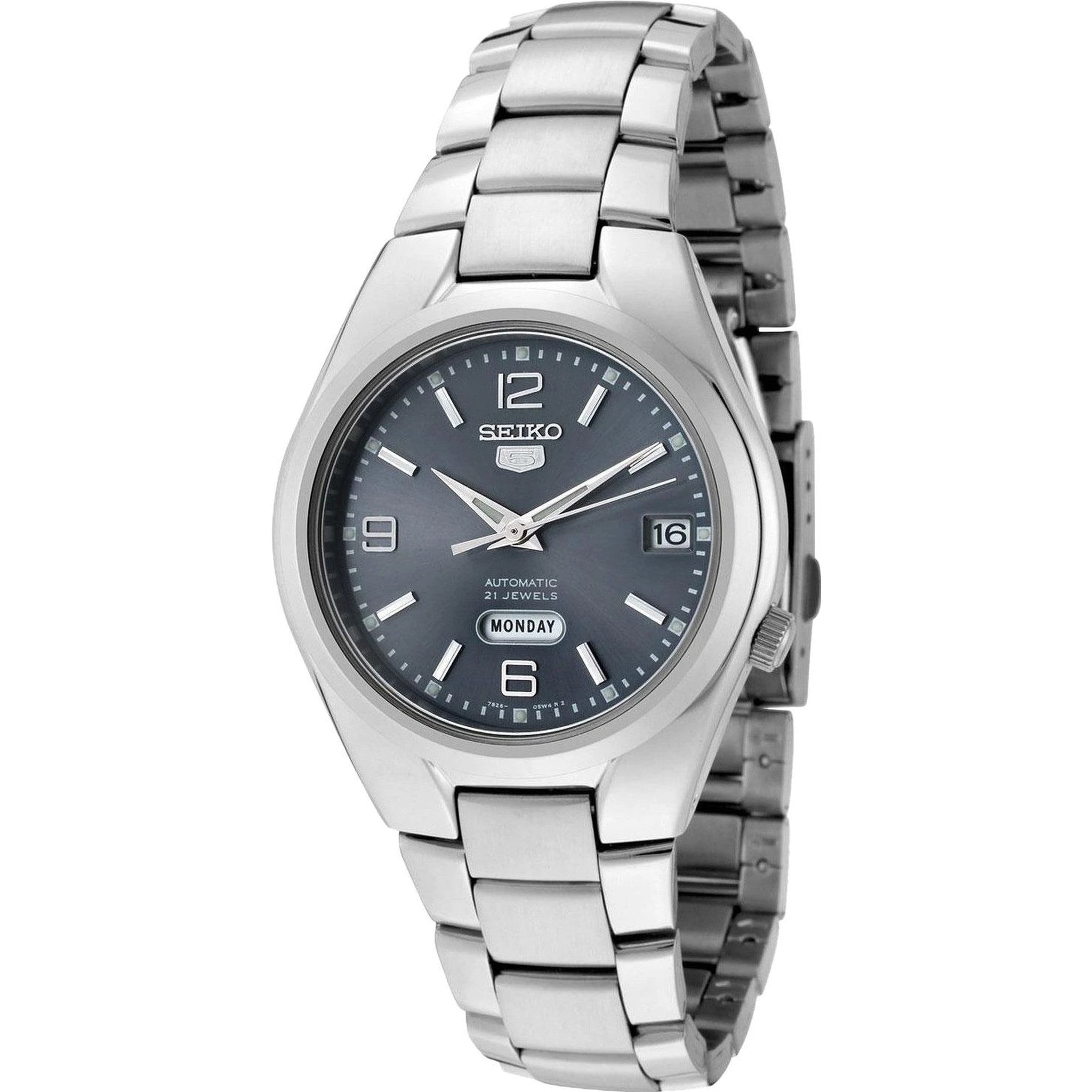 Seiko 5 Men's Automatic Watch SNK621K1 Gray Blue