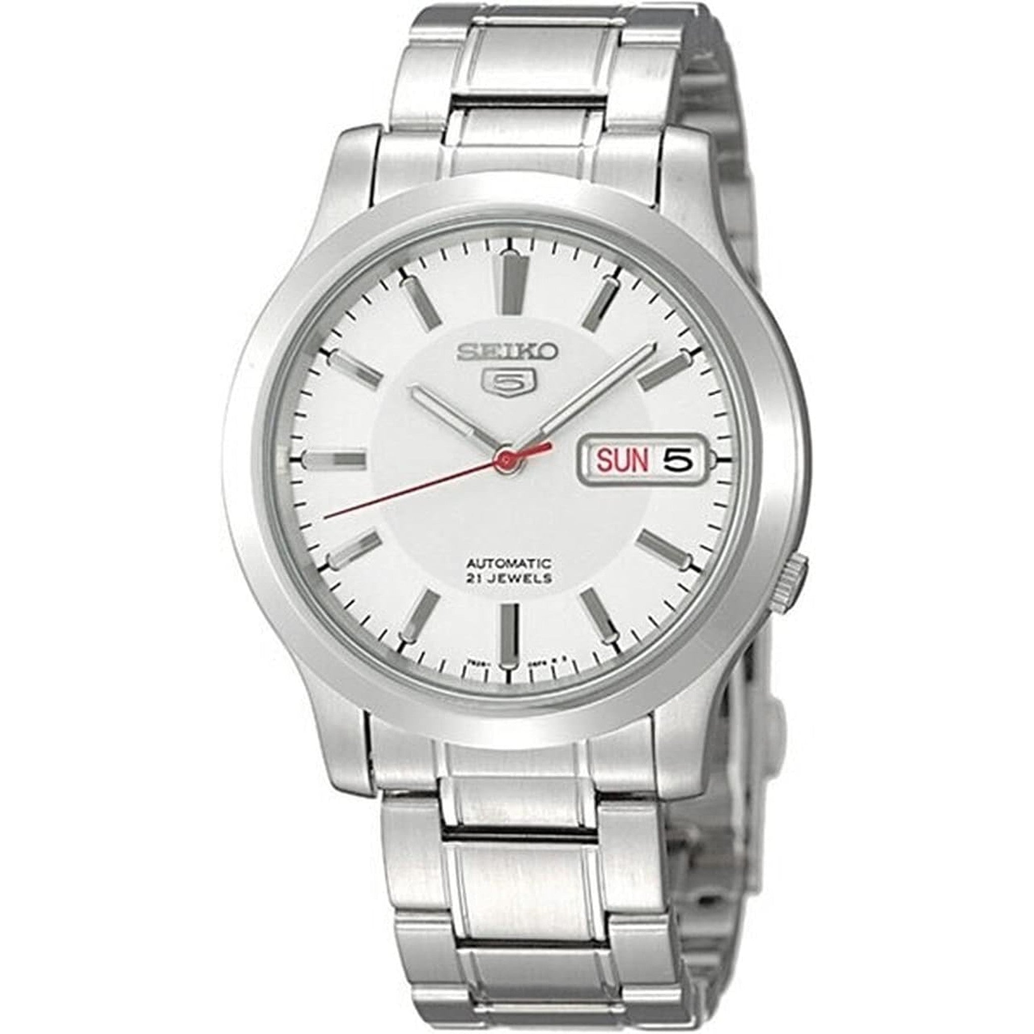 Montre Seiko 5 Homme Automatique SNK789K1 Blanc