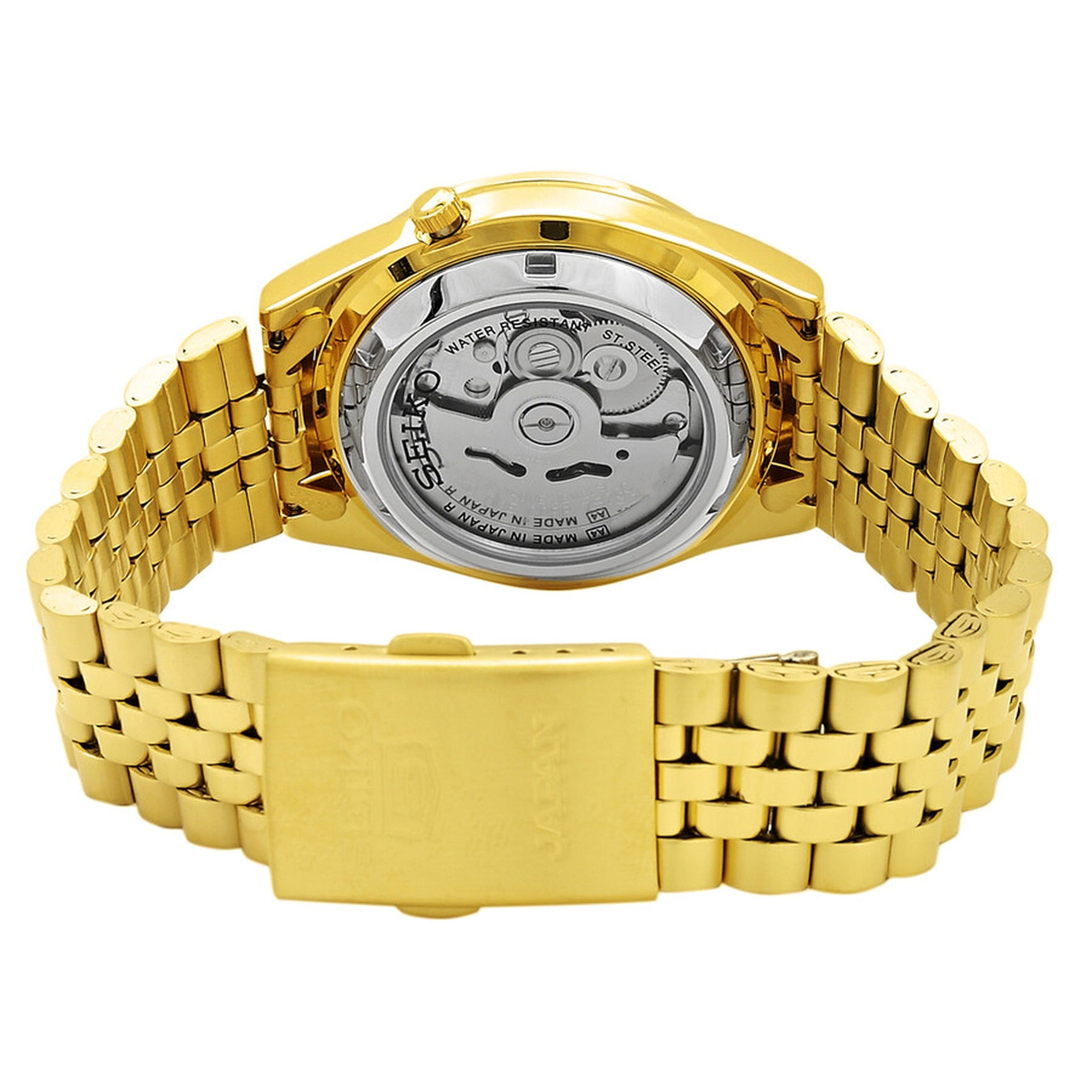 Montre Seiko 5 Homme Automatique SNKC36J1 Doré