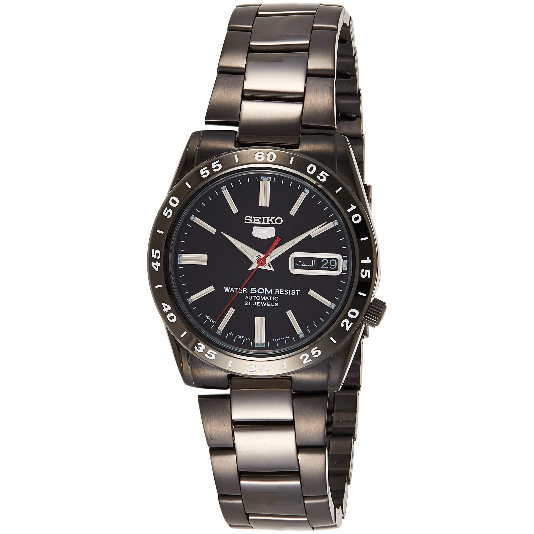 Montre Seiko 5 Homme Automatique SNKE03J1 Noir