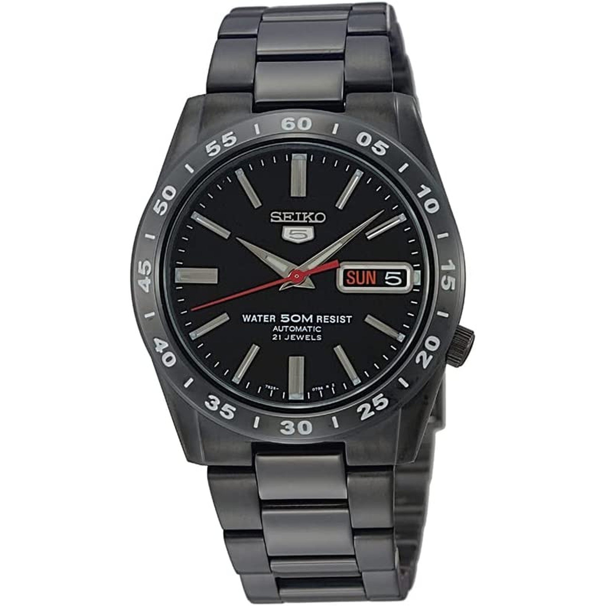 Montre Seiko 5 Homme Automatique SNKE03K1 Noir