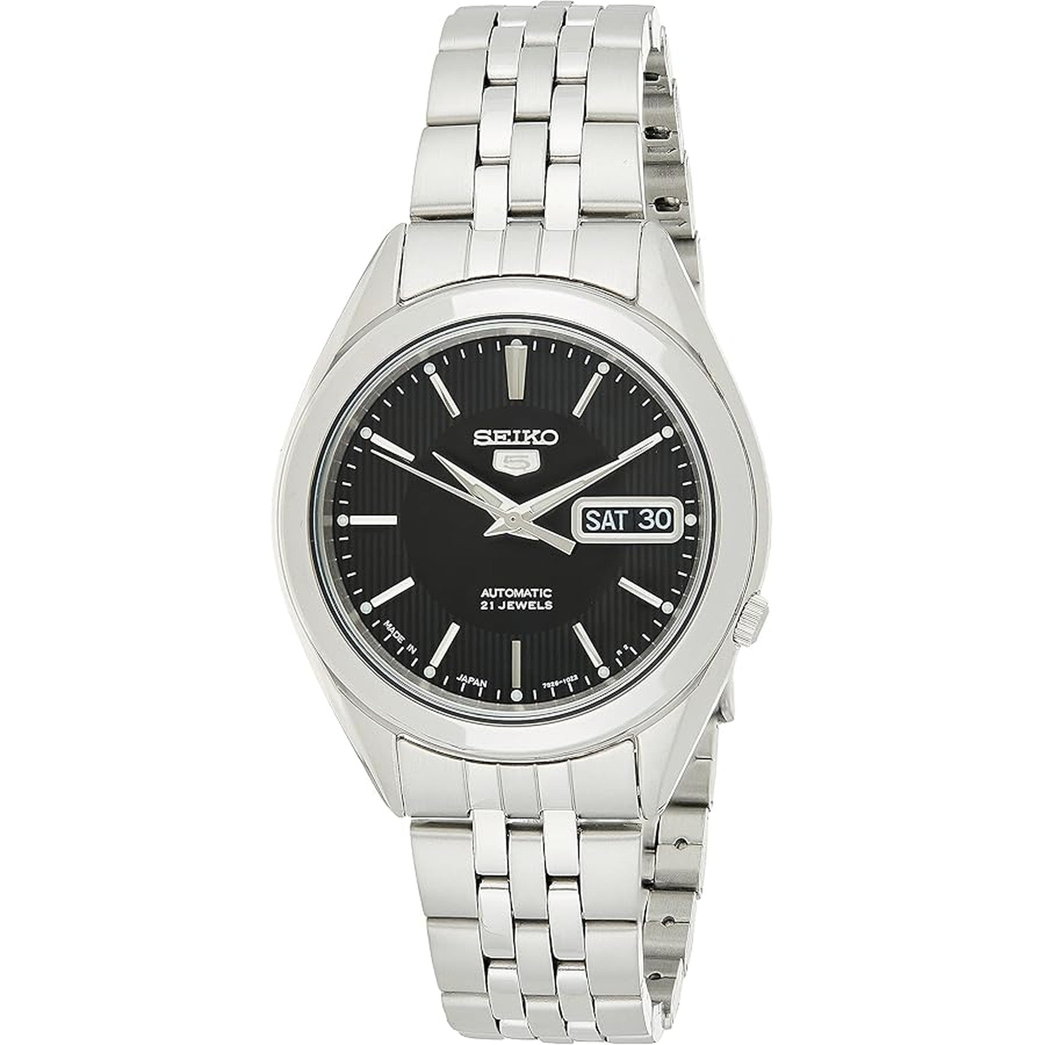 Montre Seiko 5 Homme Automatique SNKL23J1 Noir