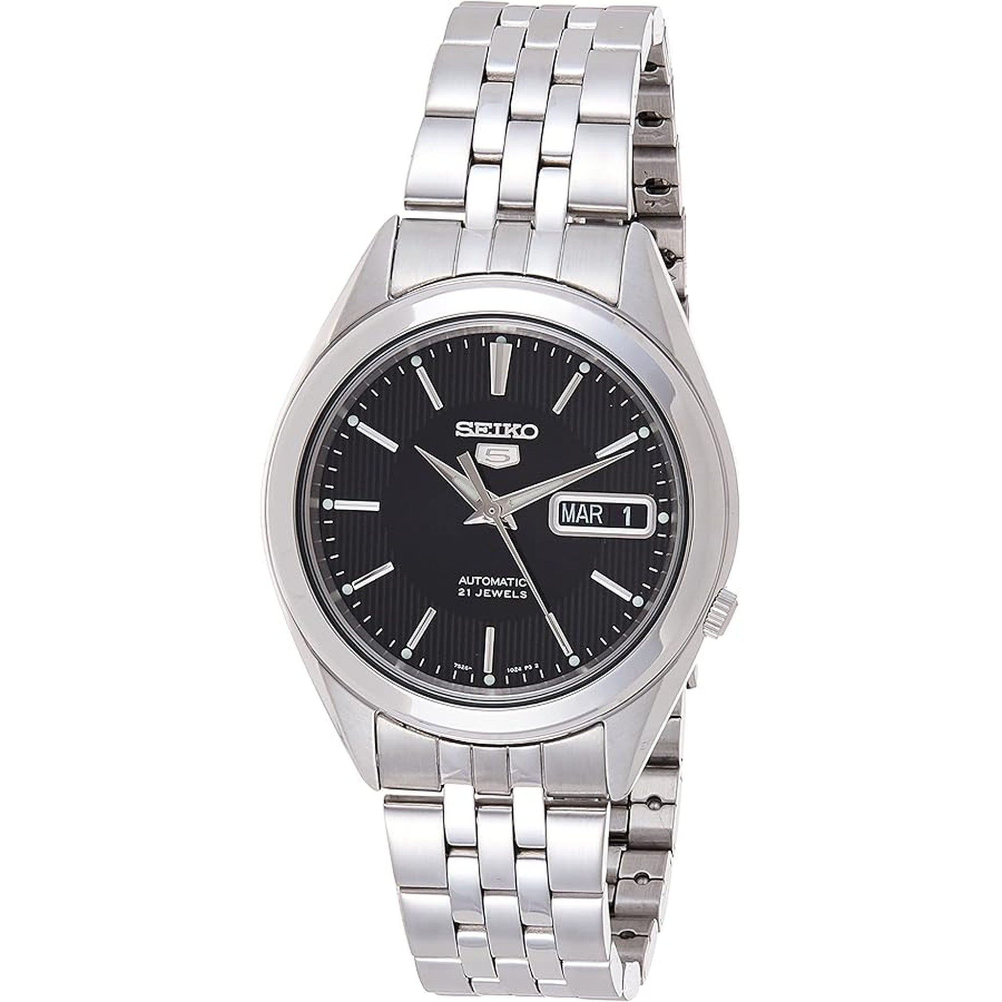 Montre Seiko 5 Homme Automatique SNKL23K1 Noir
