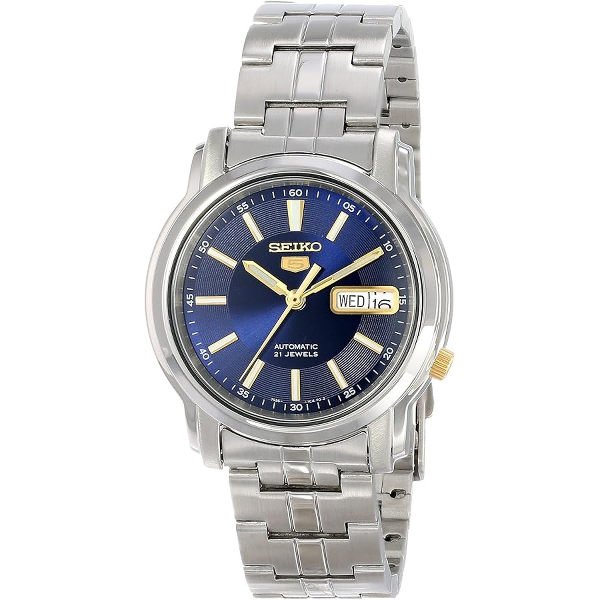 Montre Seiko 5 Homme Automatique SNKL79K1 Bleu
