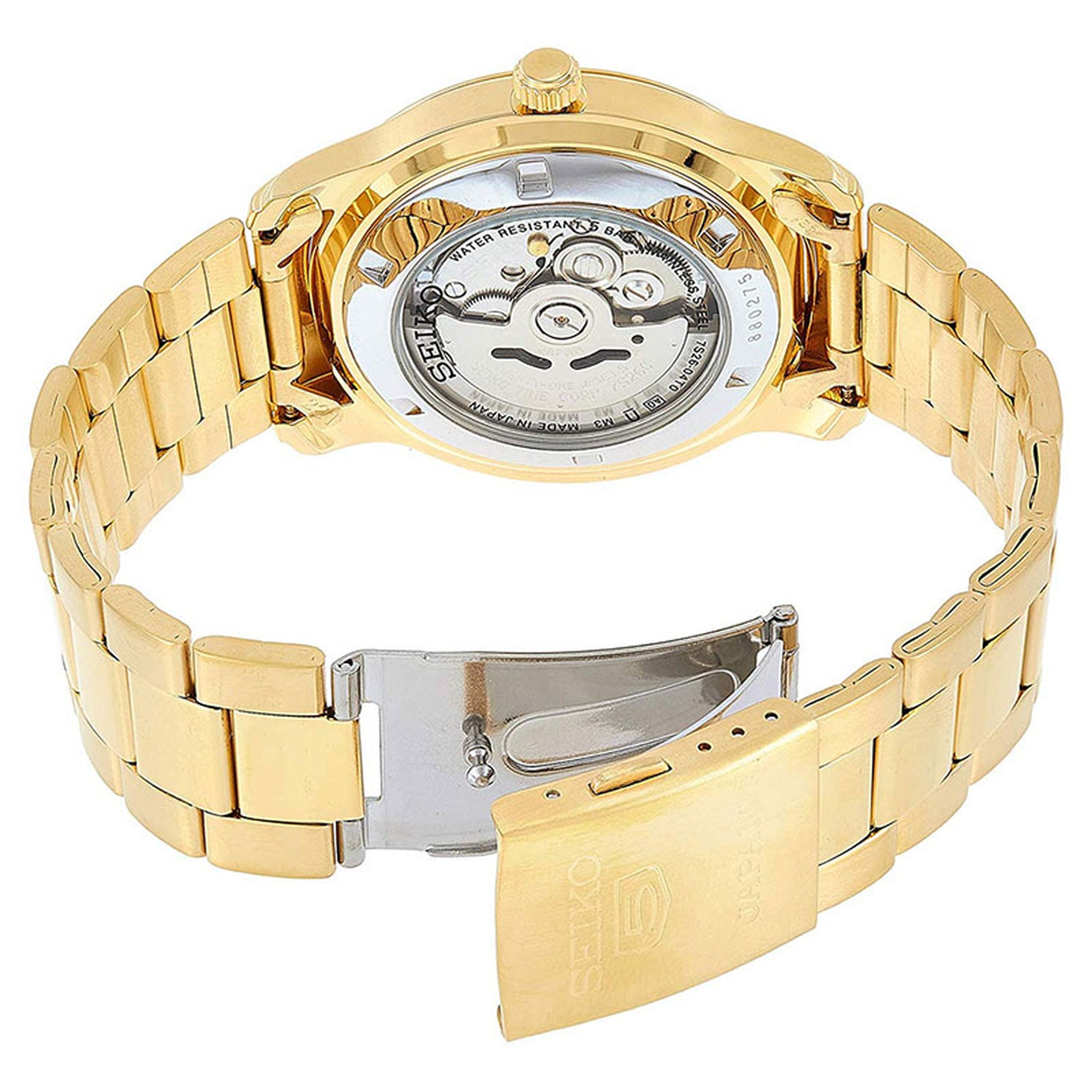 Montre Seiko 5 Homme Automatique SNKP20K1 Doré