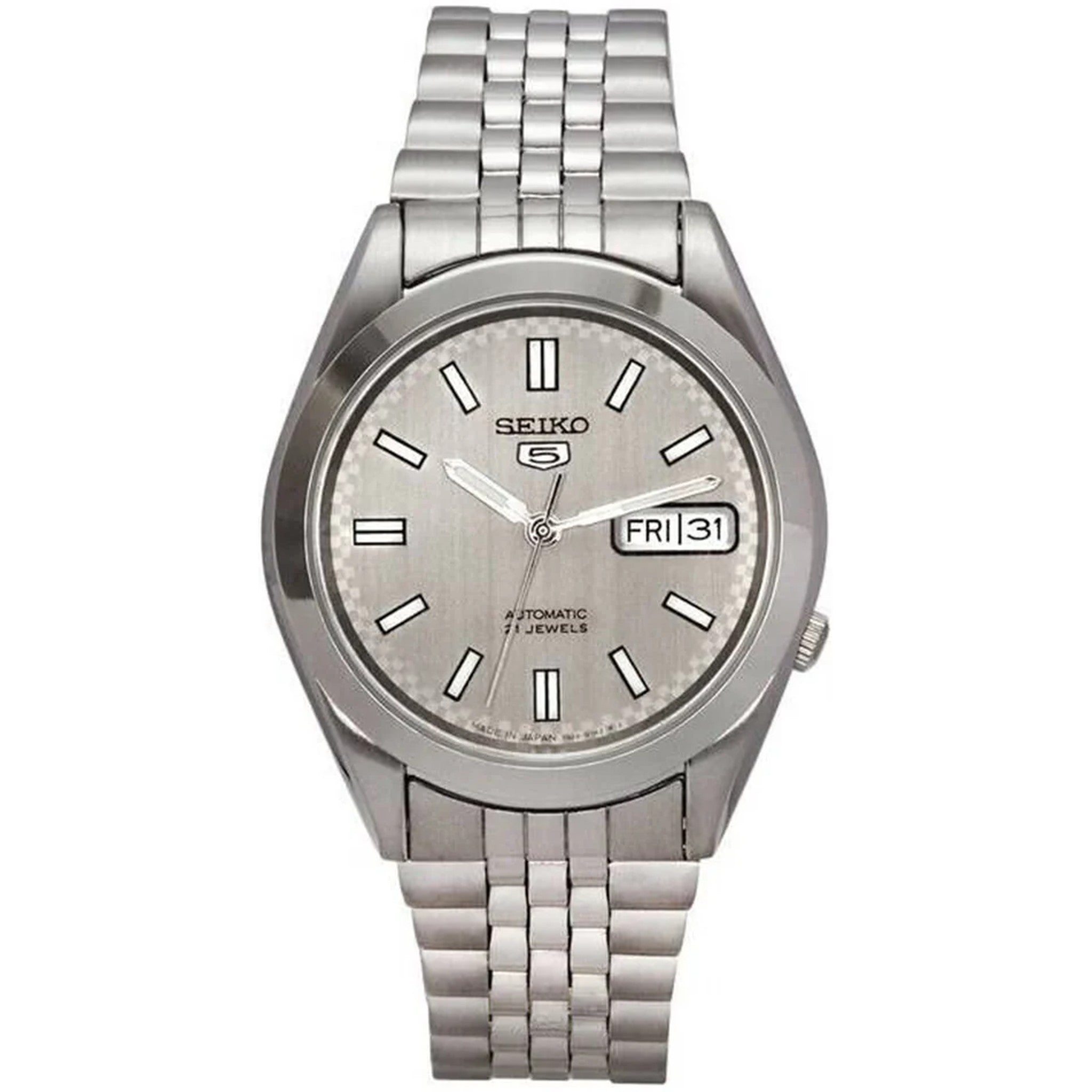 Montre Seiko 5 Homme Automatique SNXB65J5 Argenté Gris