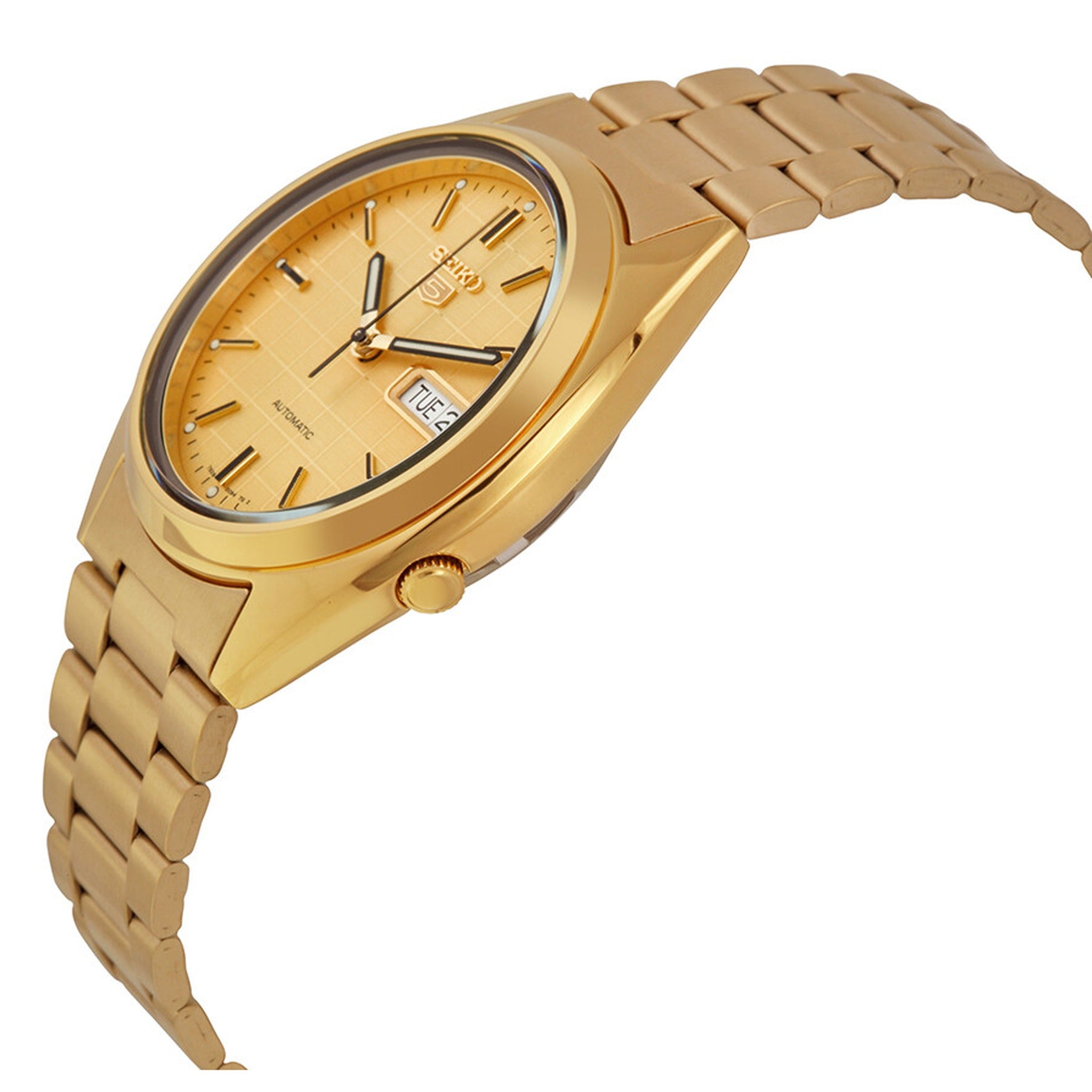 Montre Seiko 5 Homme Automatique SNXL72K1 Doré