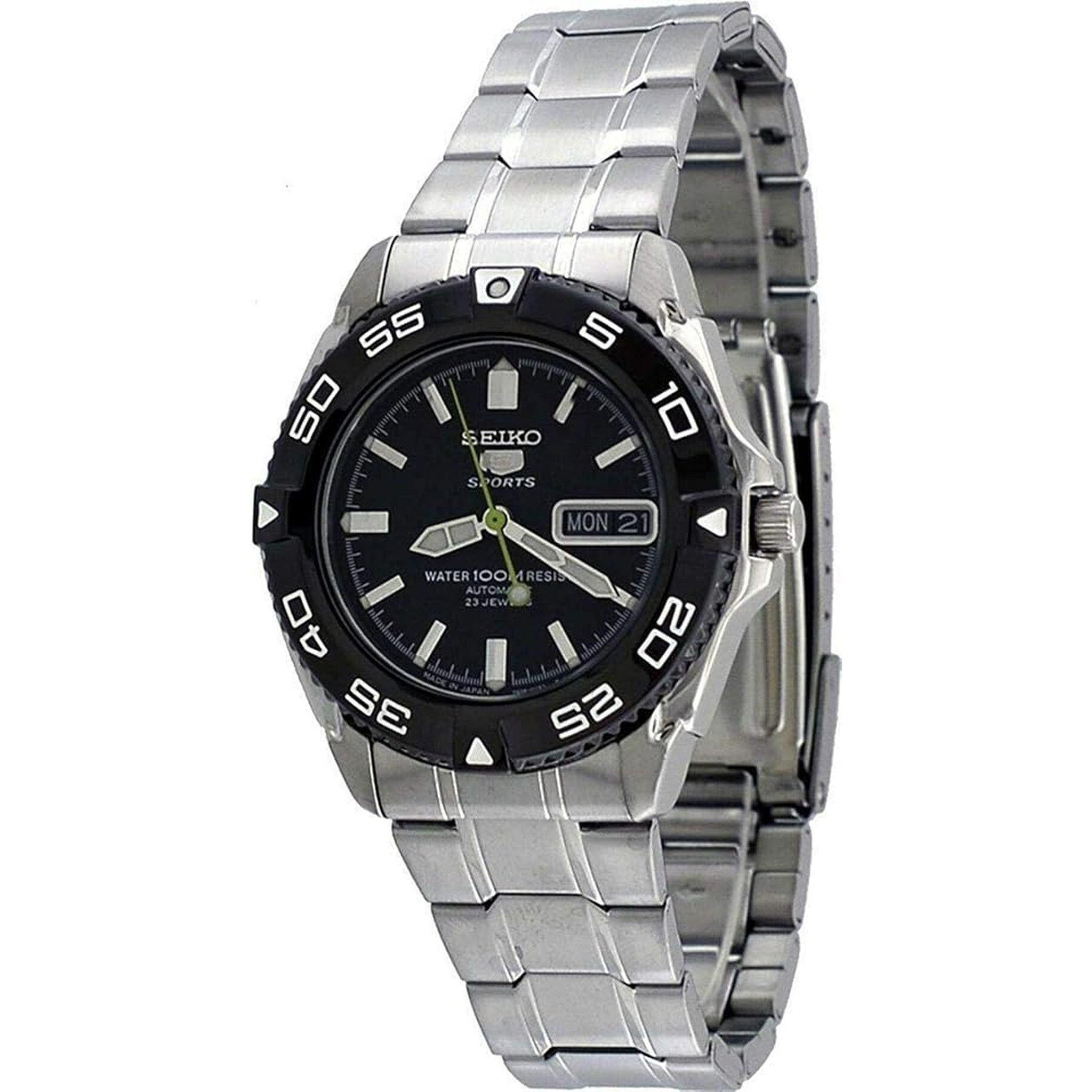 Montre Seiko 5 Sports Homme Automatique SNZB23J1 Noir