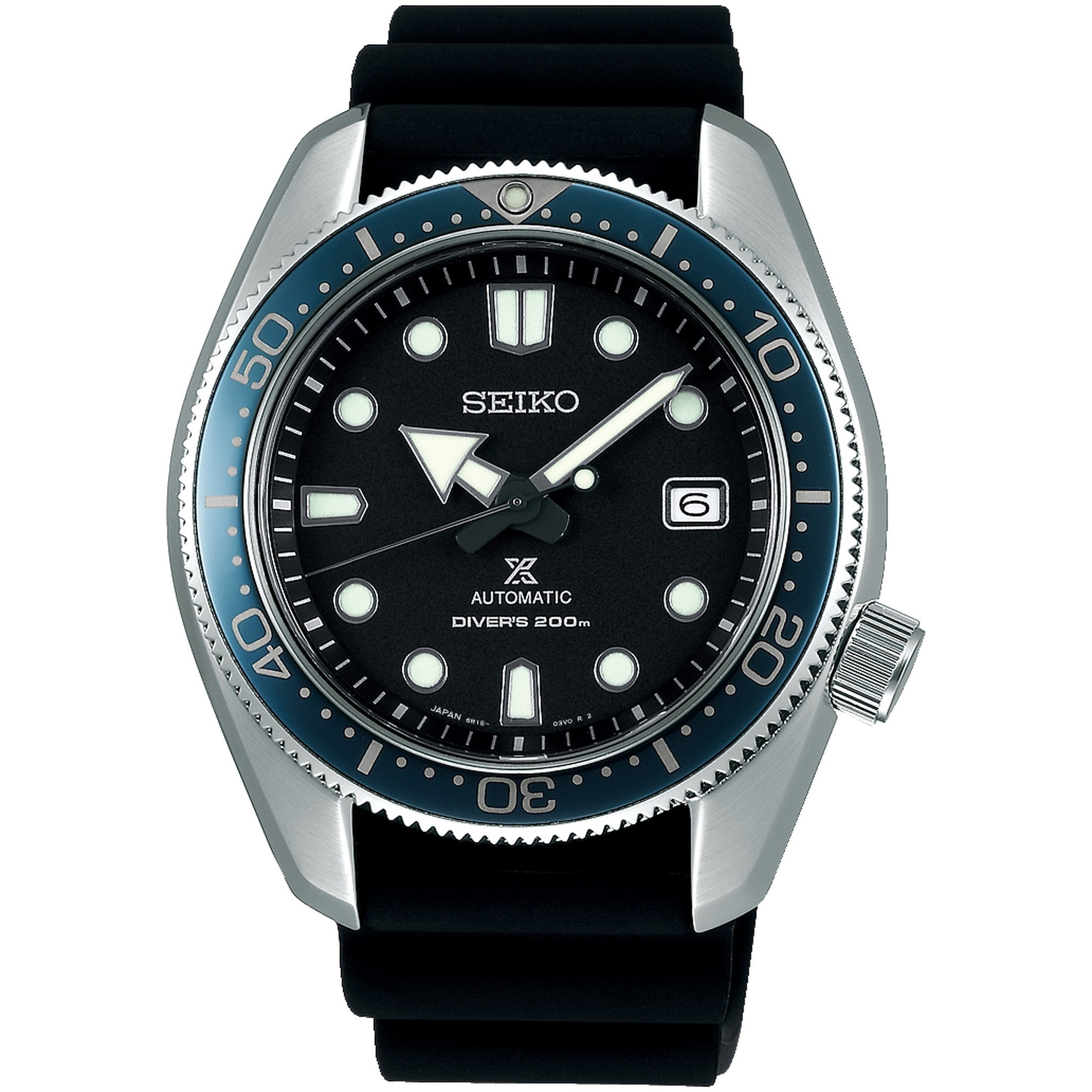 Seiko Prospex Automatic Men's Watch SPB079J1 Blue Silicone Strap