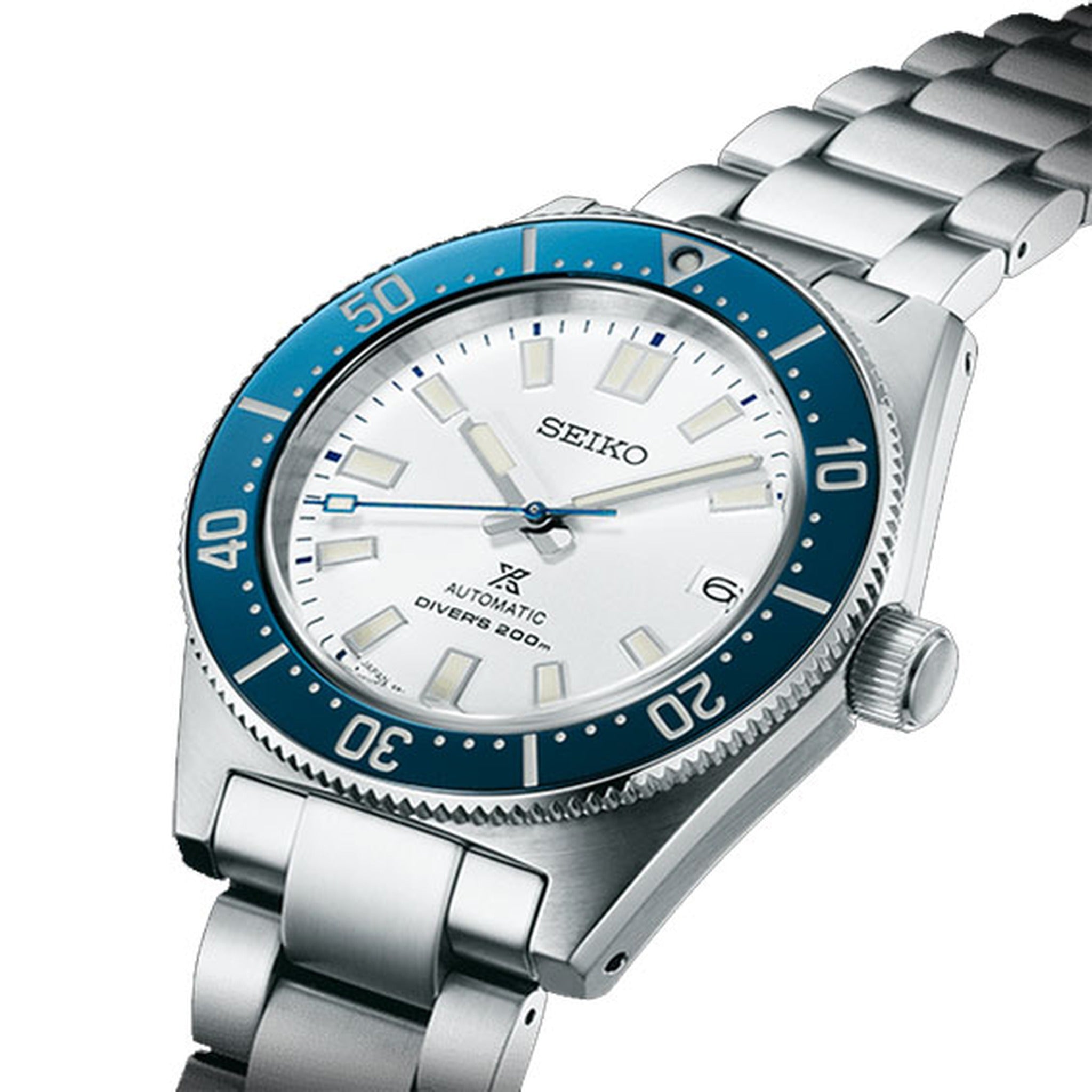 Seiko Prospex Automatik-Herrenuhr SPB213J1 Weiß, limitierte Auflage zum 140-jährigen Jubiläum