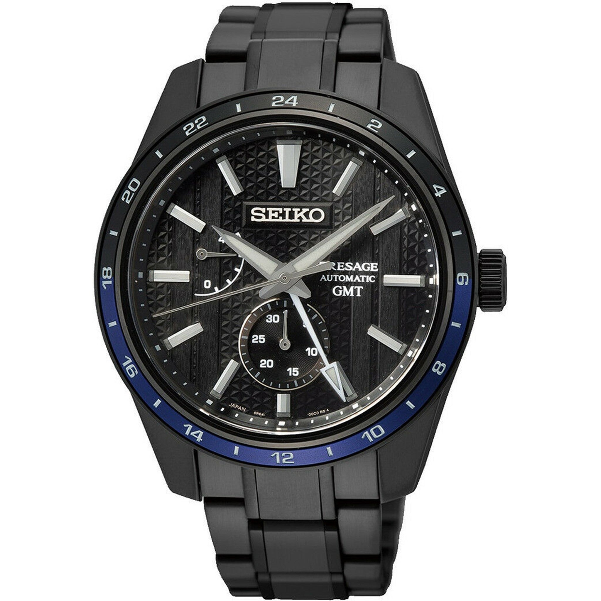 Montre Seiko Presage GMT Automatique Homme SPB271J1 Édition Limitée Zero Halliburton
