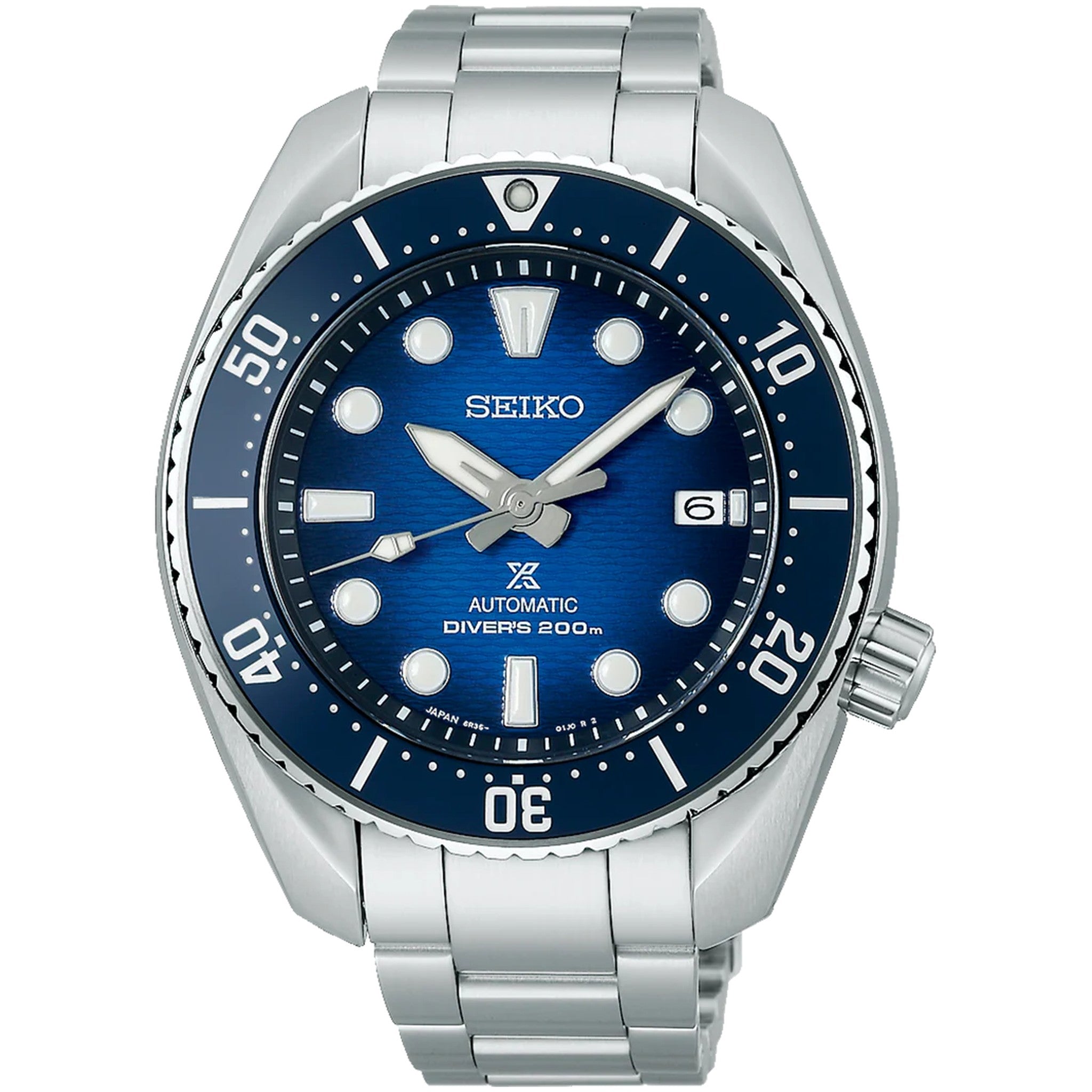 Seiko Prospex Sea King Sumo Automatic Men's Watch SPB321J1 Blue