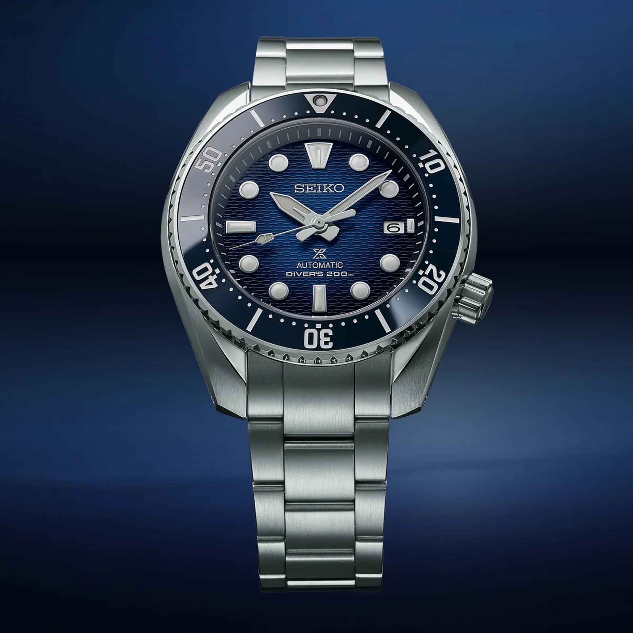 Seiko Prospex Sea King Sumo Automatic Men's Watch SPB321J1 Blue