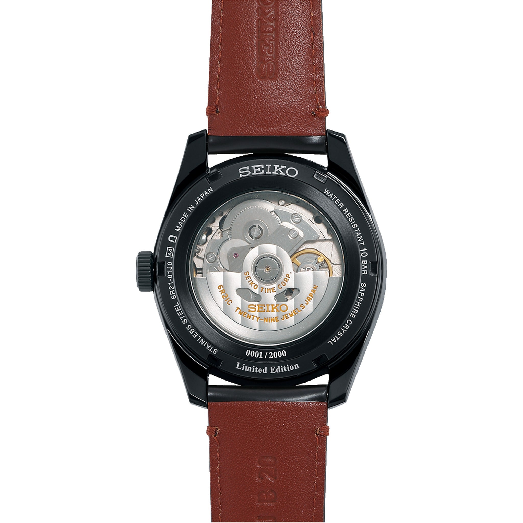 Seiko Presage Automatik-Herrenuhr SPB329J1 Sharp Edged Black Limited Edition