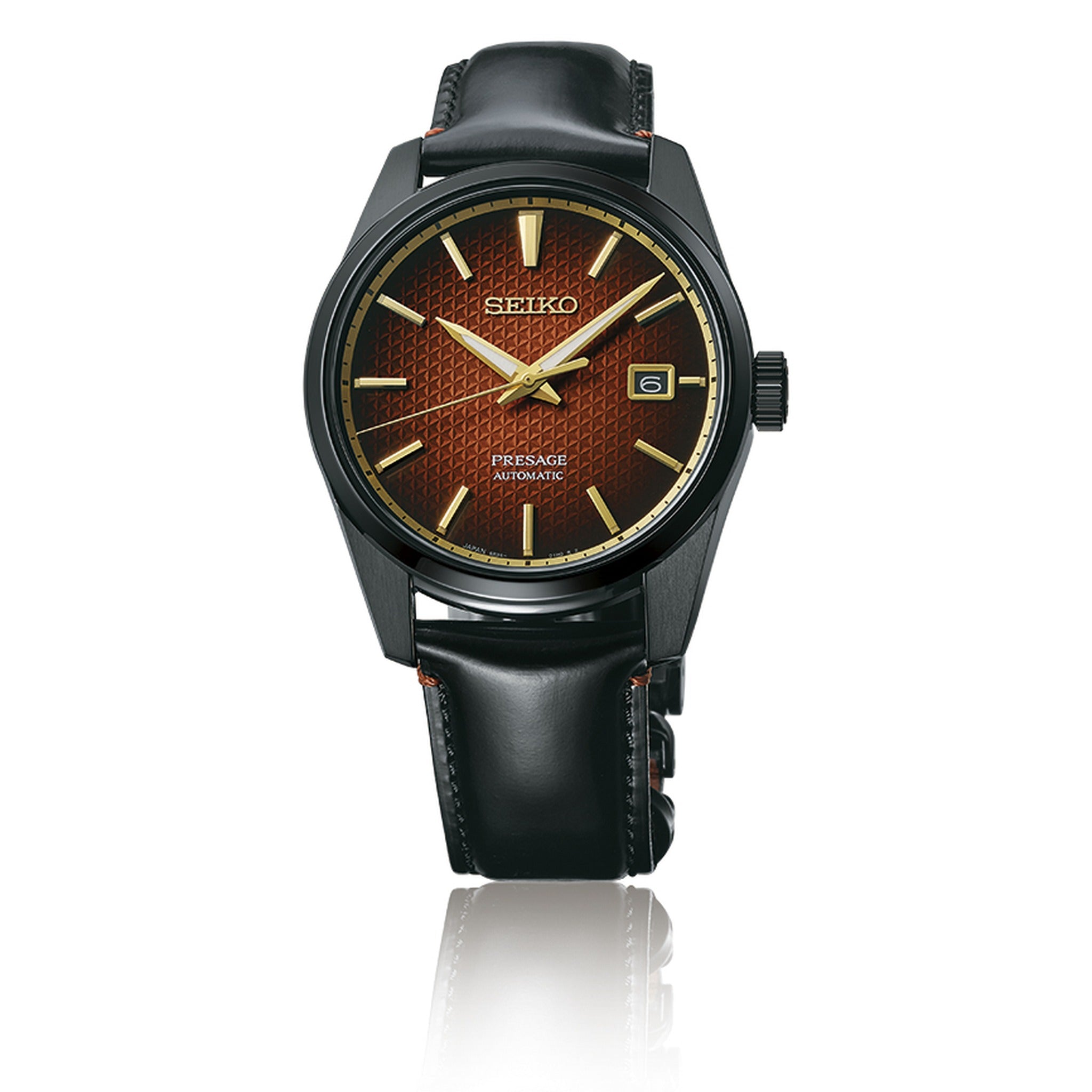 Seiko Presage Automatic Men's Watch SPB331J1 Sharp Edged Black Limited Edition