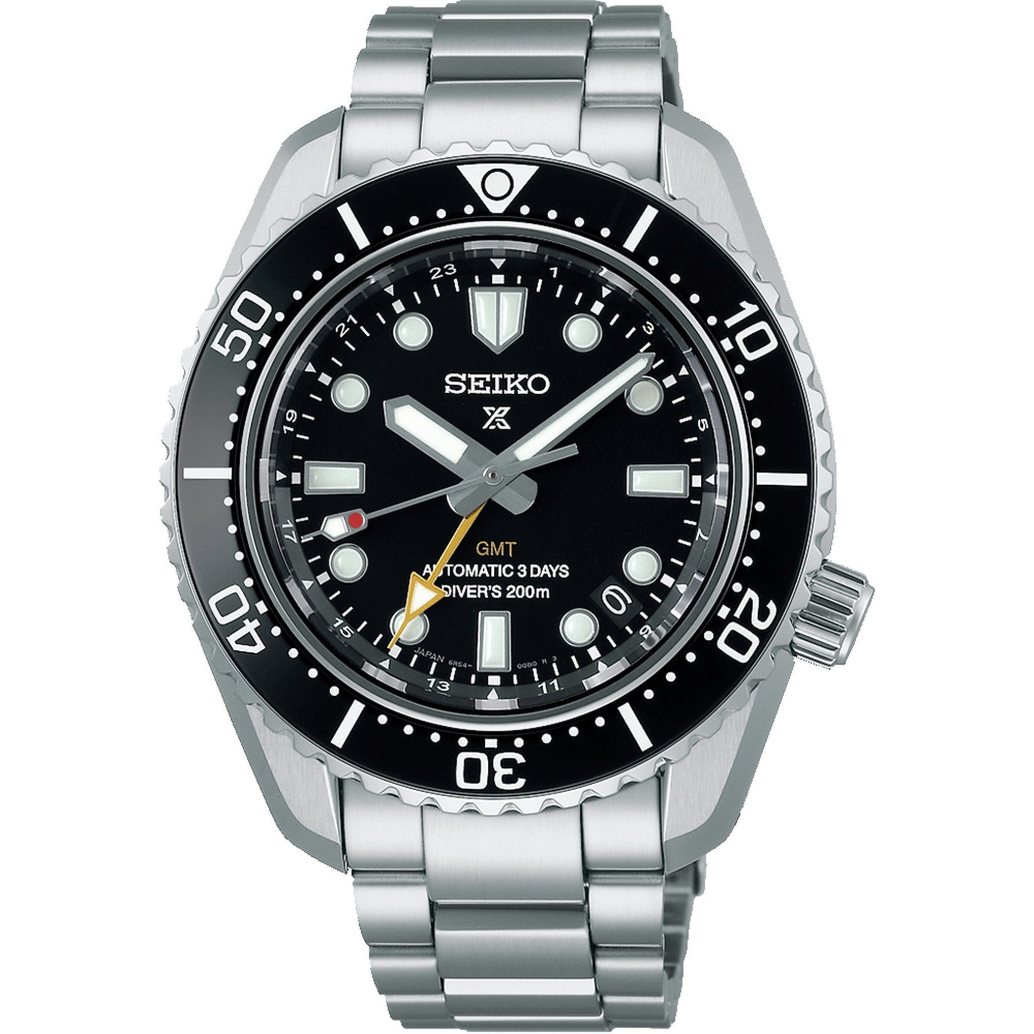 Seiko Prospex GMT Automatic Men's Watch SPB383J1 Black