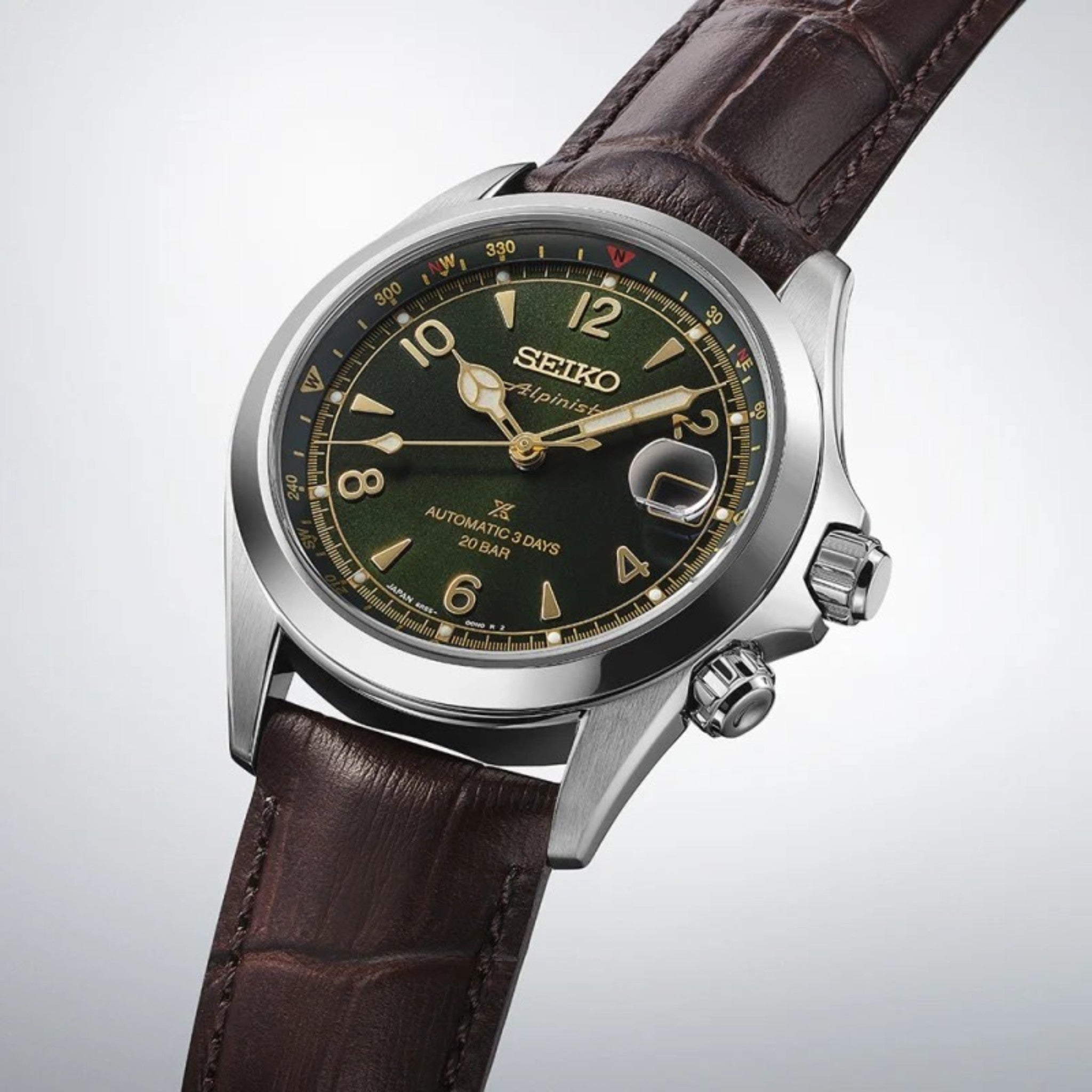 Seiko Prospex Alpinist Herrenuhr Automatik SPB507J1 Grün